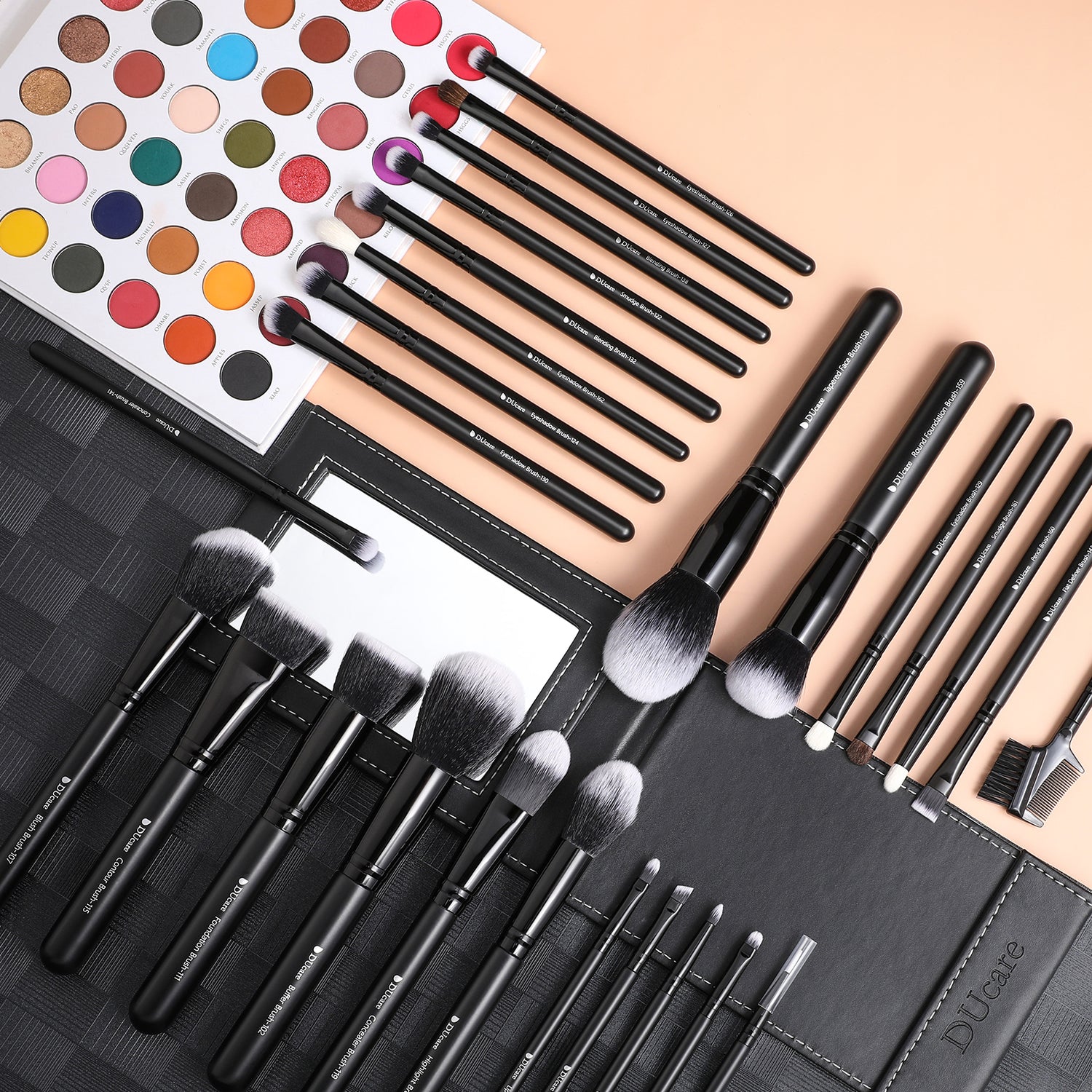 Dark & White Angel Premium Soft 27-Piece Eye & Face Brush Set