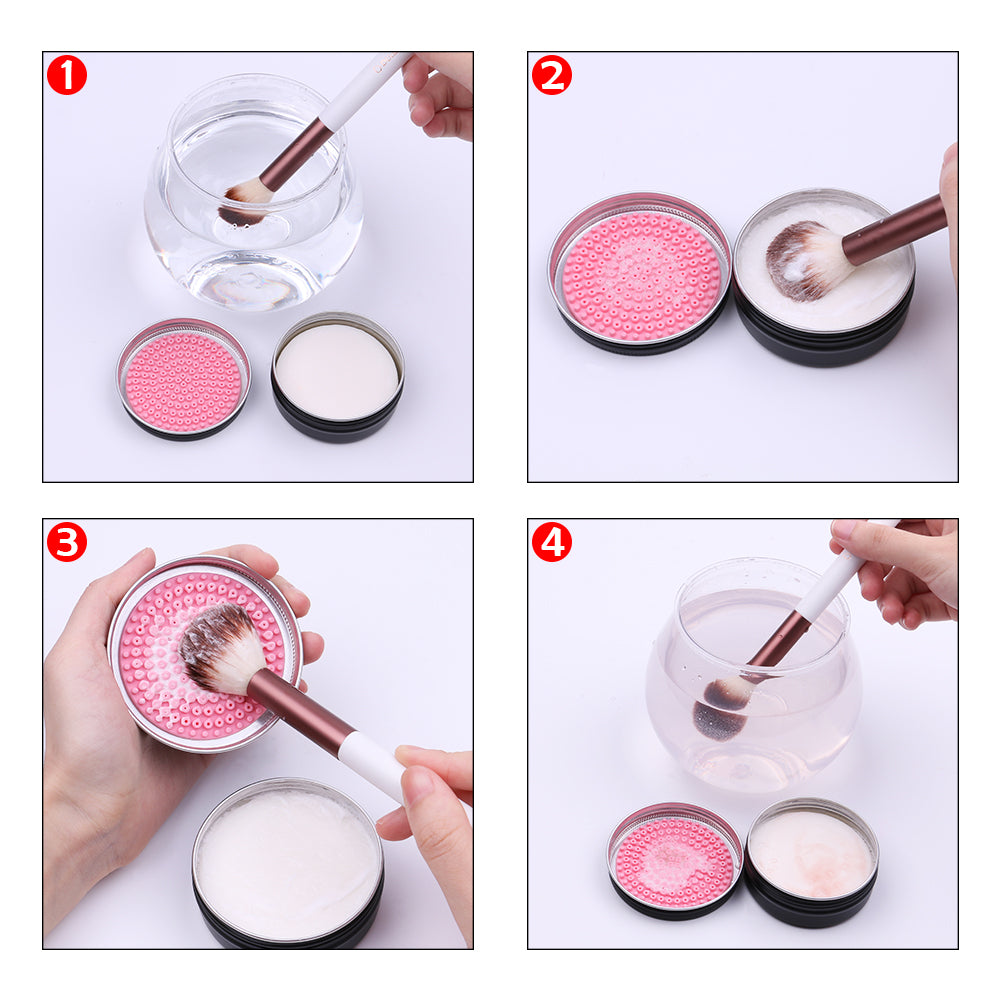 How to Clean Makeup Brushes Professionally❤