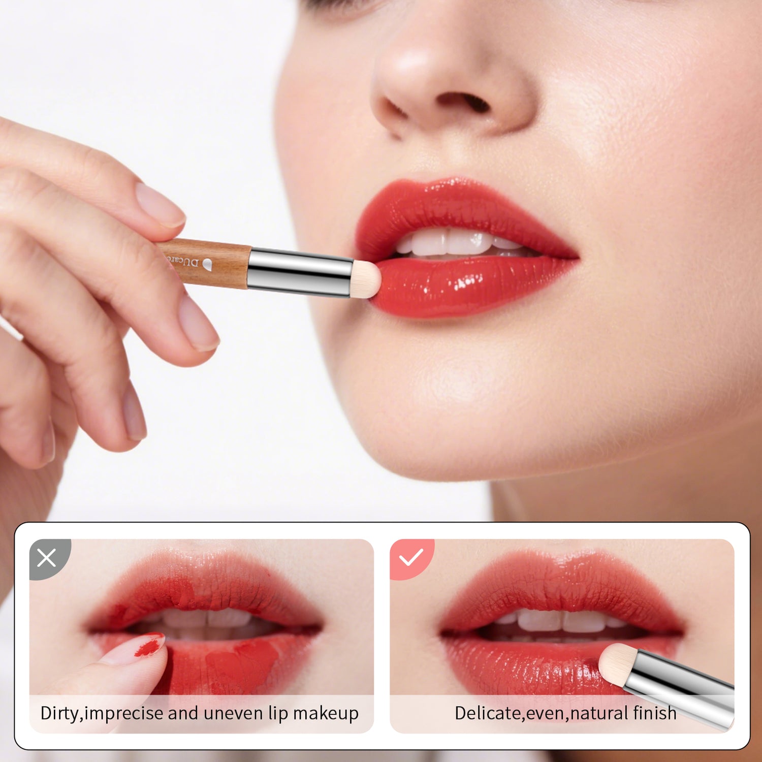 DUcare Lip Brush Concealer Blush Eyeshadow Makeup Brush