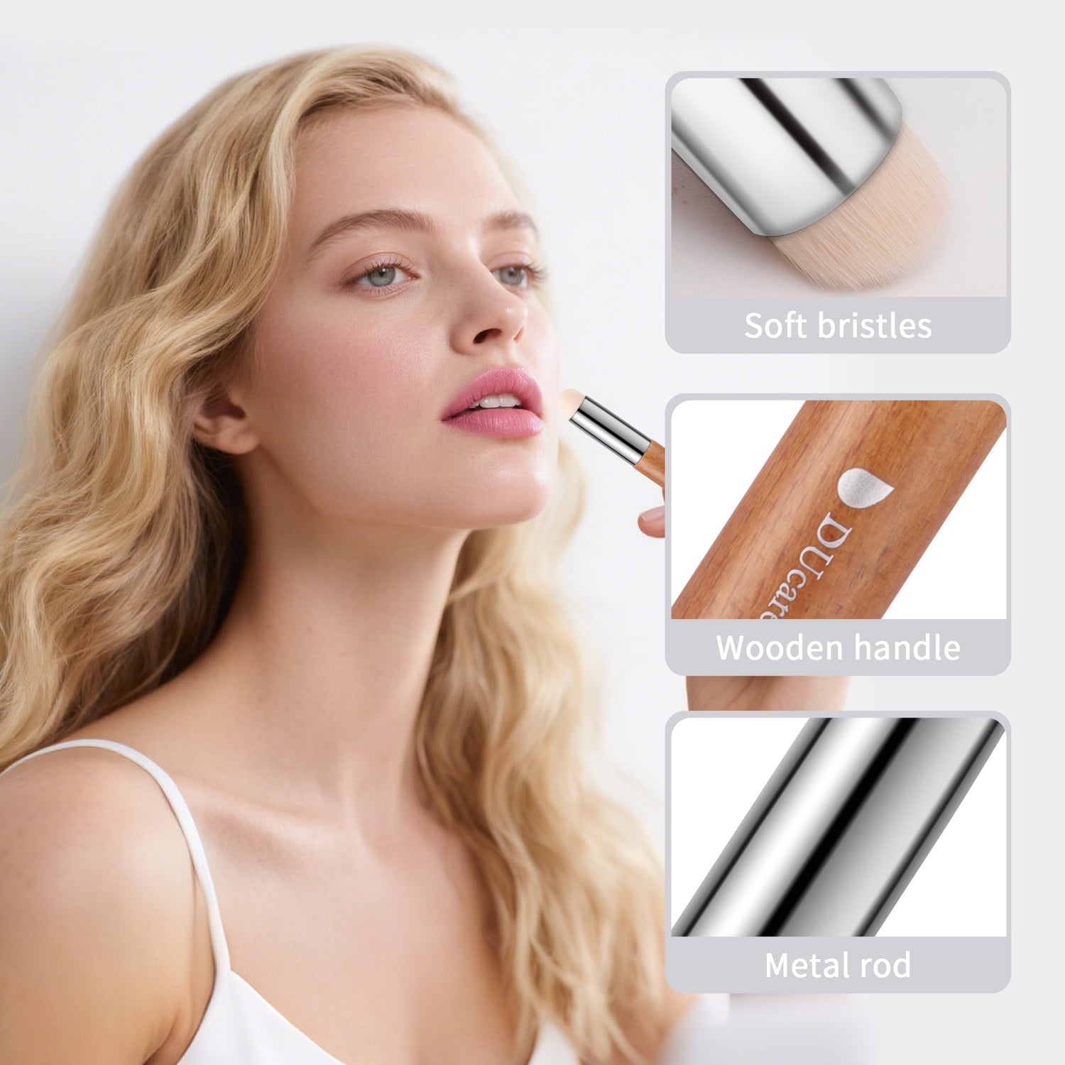 DUcare Lip Brush Concealer Blush Eyeshadow Makeup Brush