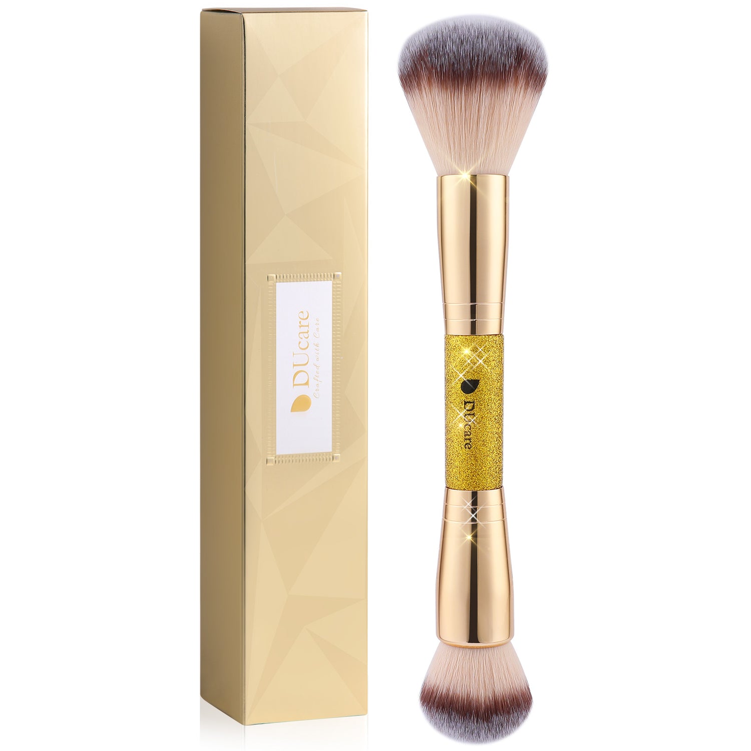 Afterglow Dual Ended Rounded Foundation Brush