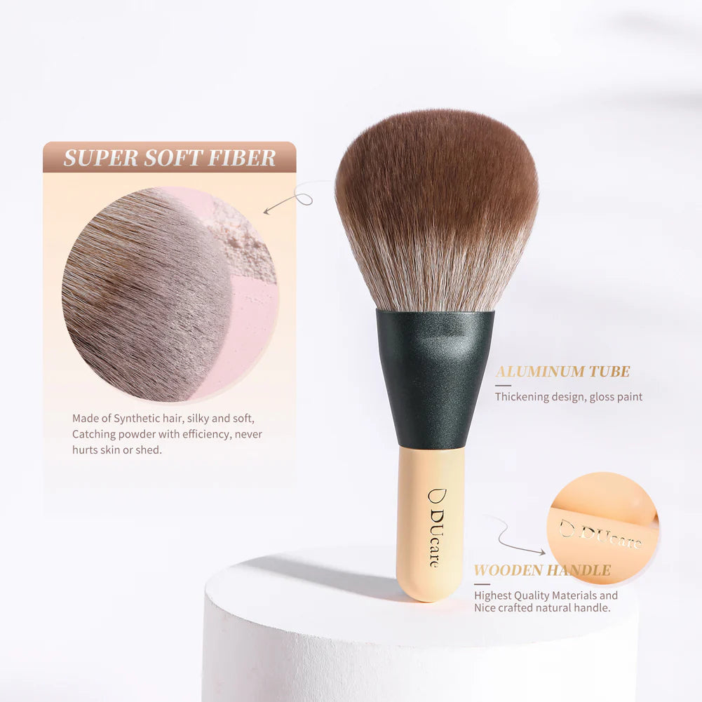 Lime Mojito Face & Eye Makeup Brush Set / Mini Travel Brush Set