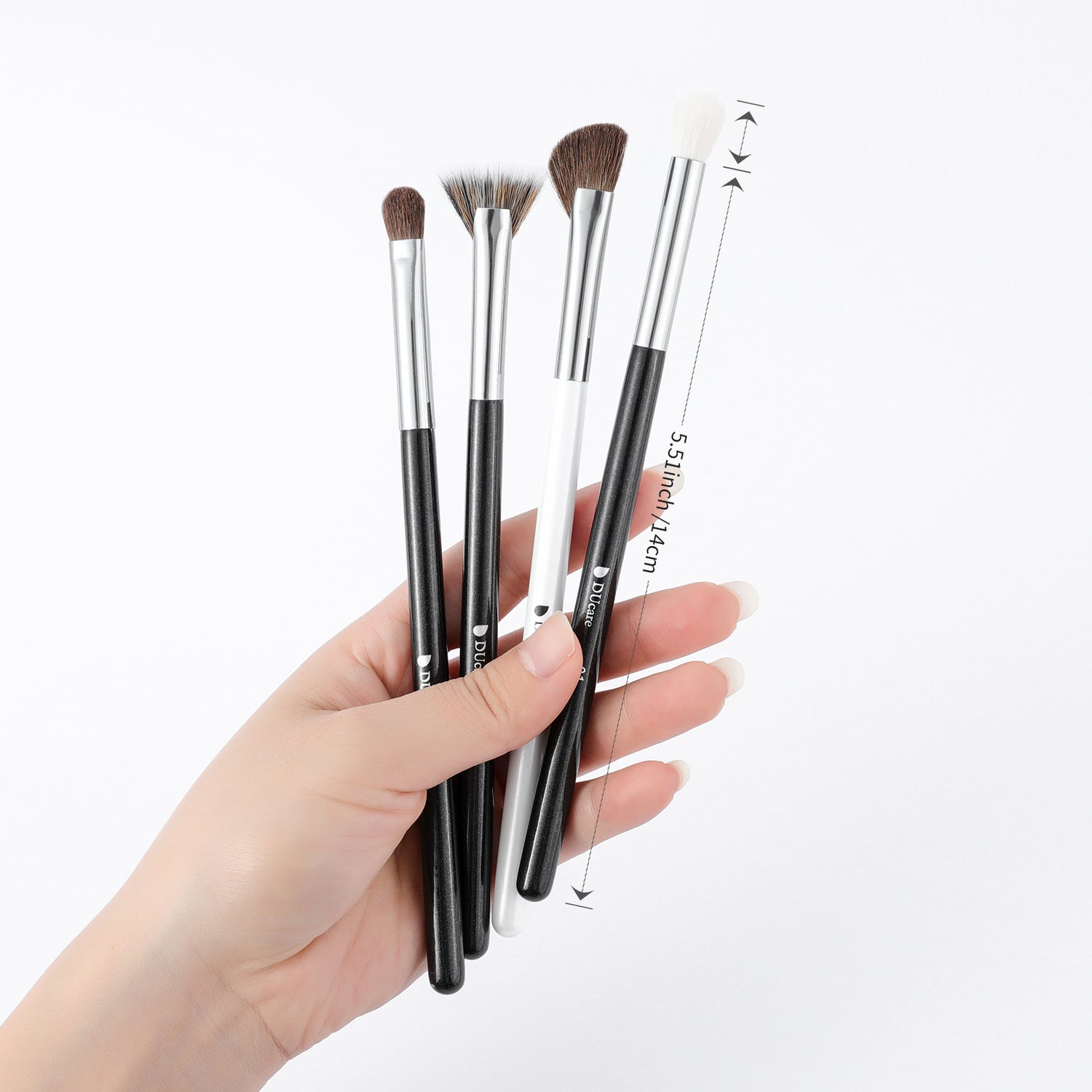 Panda 10Pcs Eye Brush Set