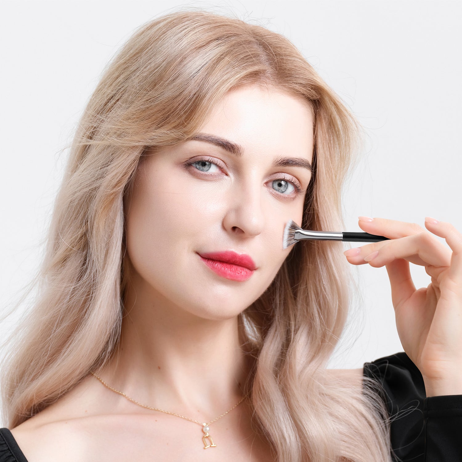 Panda 10Pcs Mini Eye Travel Brush Set