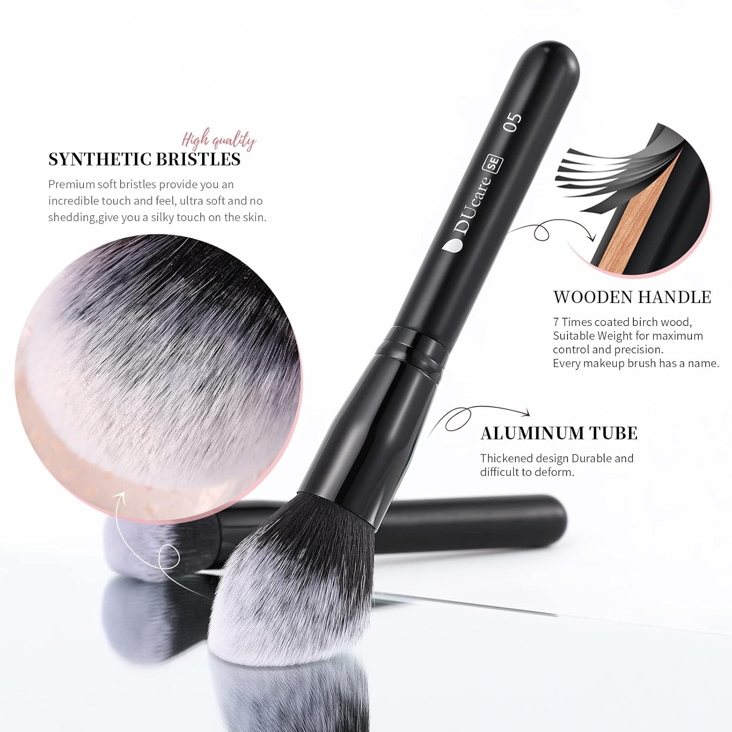 Dark & White Angel Premium Soft 27-Piece Eye & Face Brush Set