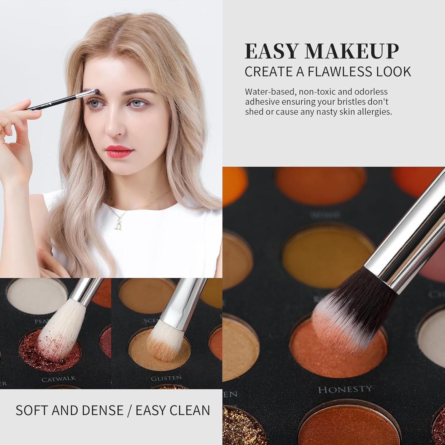 Dark & White Angel Premium Soft 27-Piece Eye & Face Brush Set