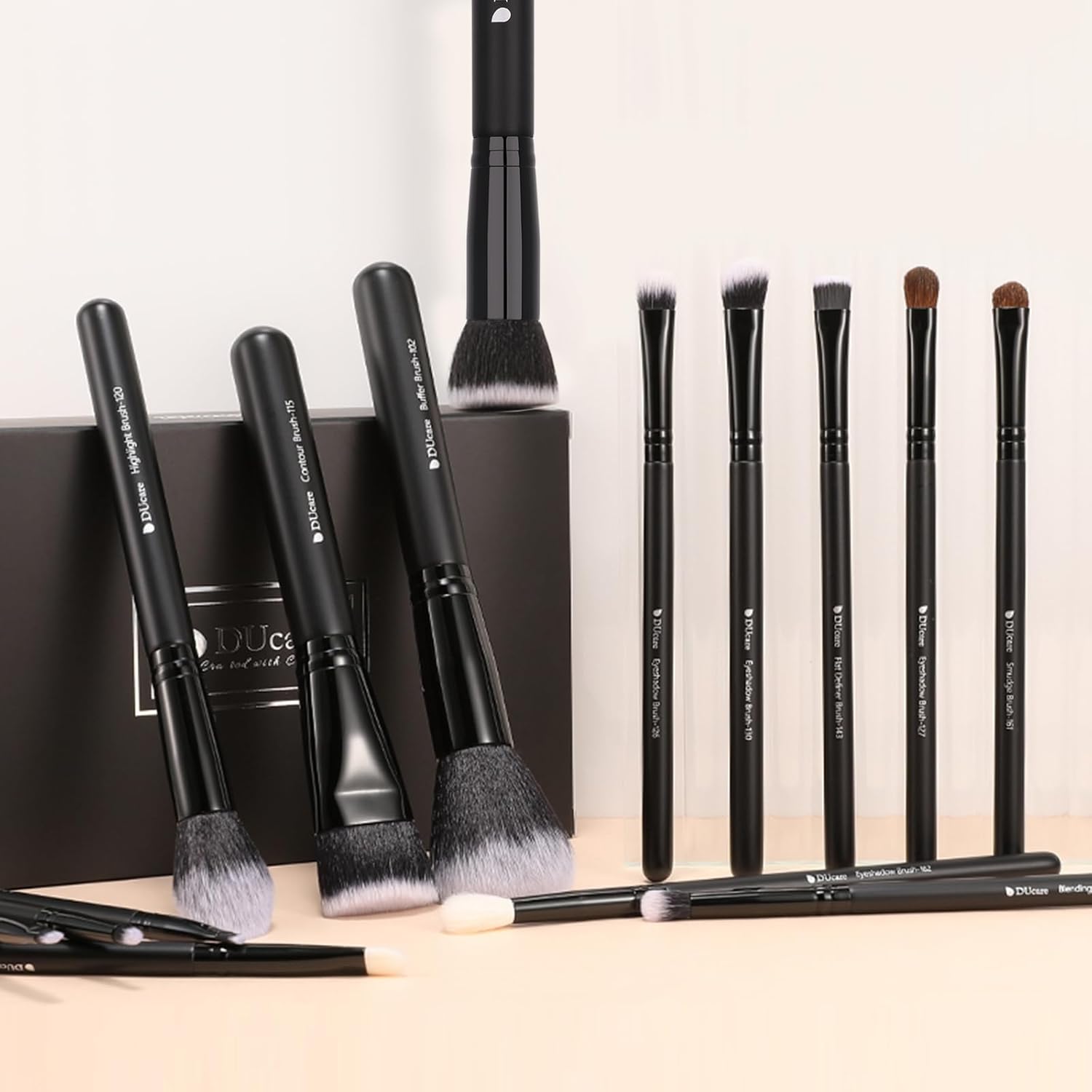 Dark & White Angel Premium Soft 27-Piece Eye & Face Brush Set