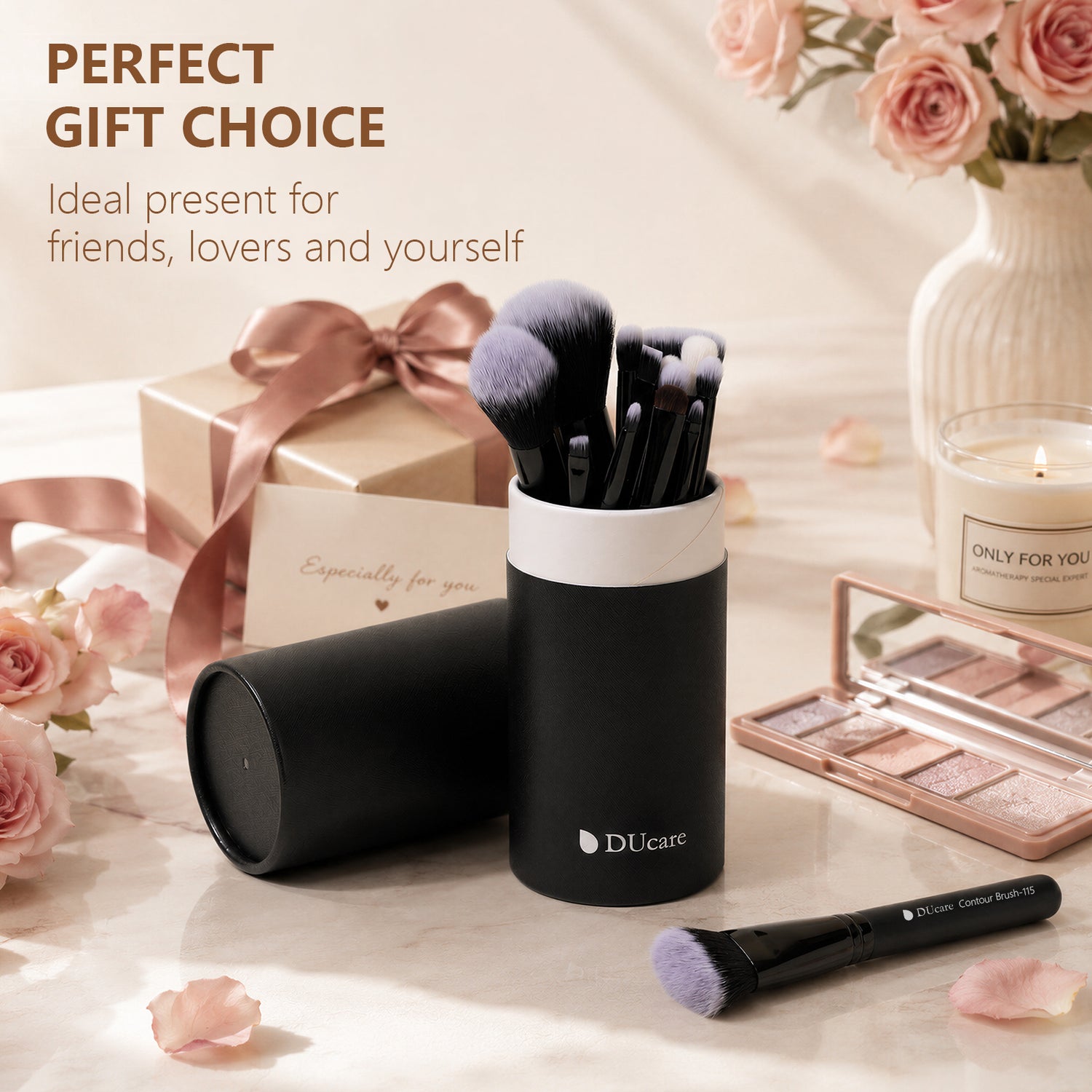 Dark & White Angel Premium Soft 27-Piece Eye & Face Brush Set