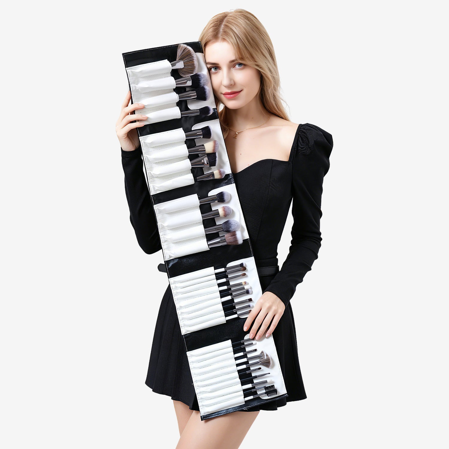 Panda Luxury Pro Artistry 31-Piece Face & Eye Brush Set