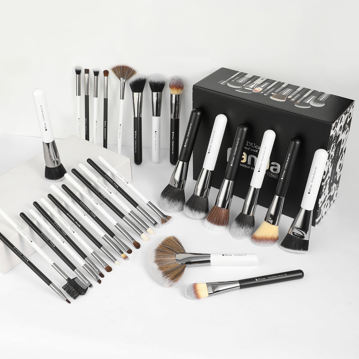Panda Luxury Pro Artistry 31-Piece Face & Eye Brush Set