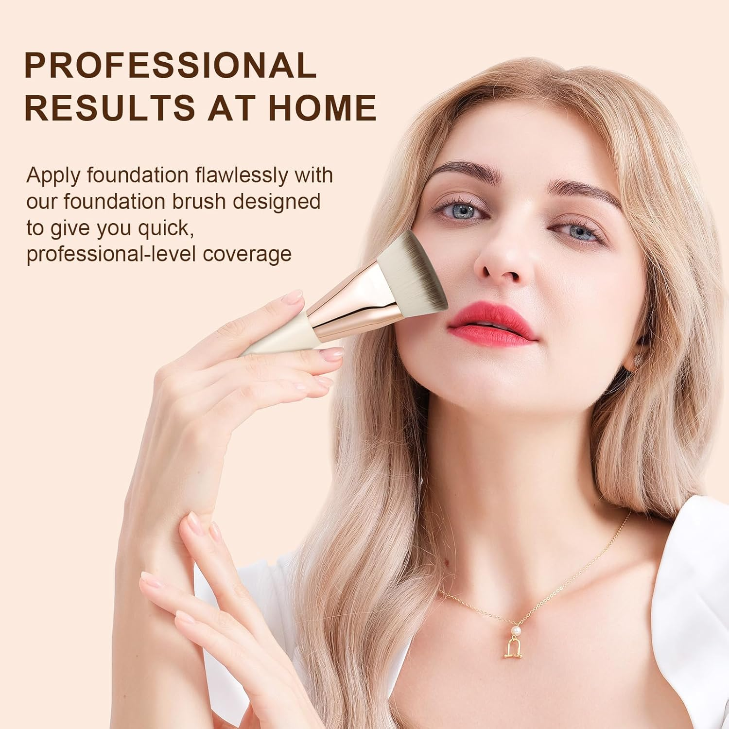 DUcare Flat Foundation Brush Face Makeup Brush