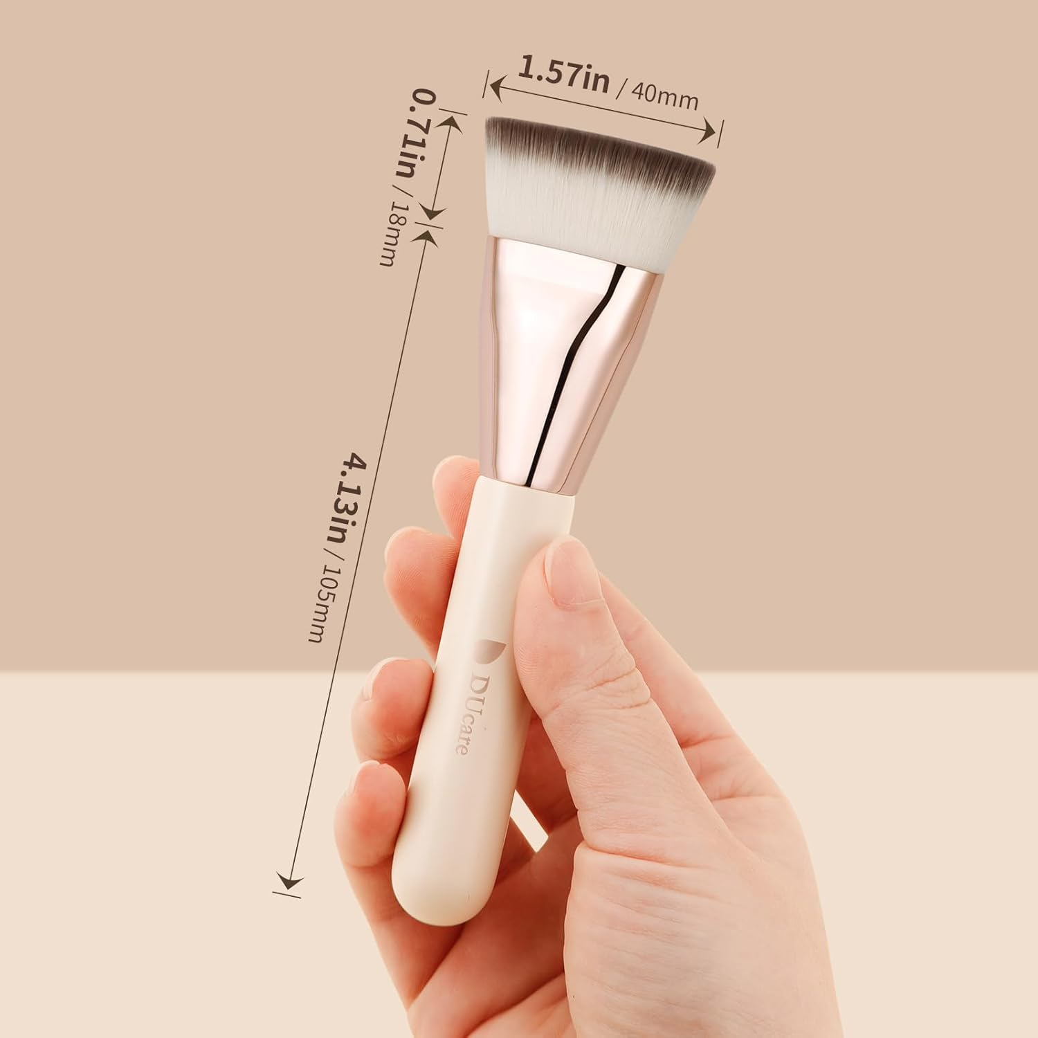 DUcare Flat Foundation Brush Face Makeup Brush