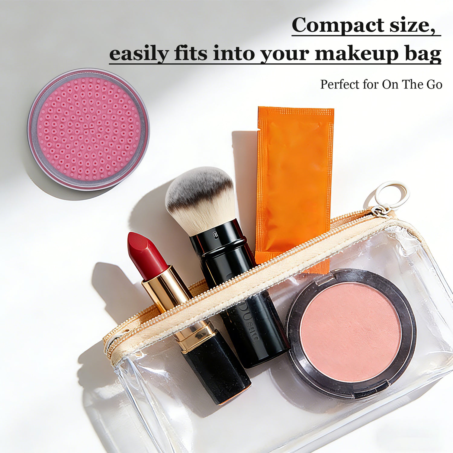 Flat Top Retractable Kabuki Foundation Brush