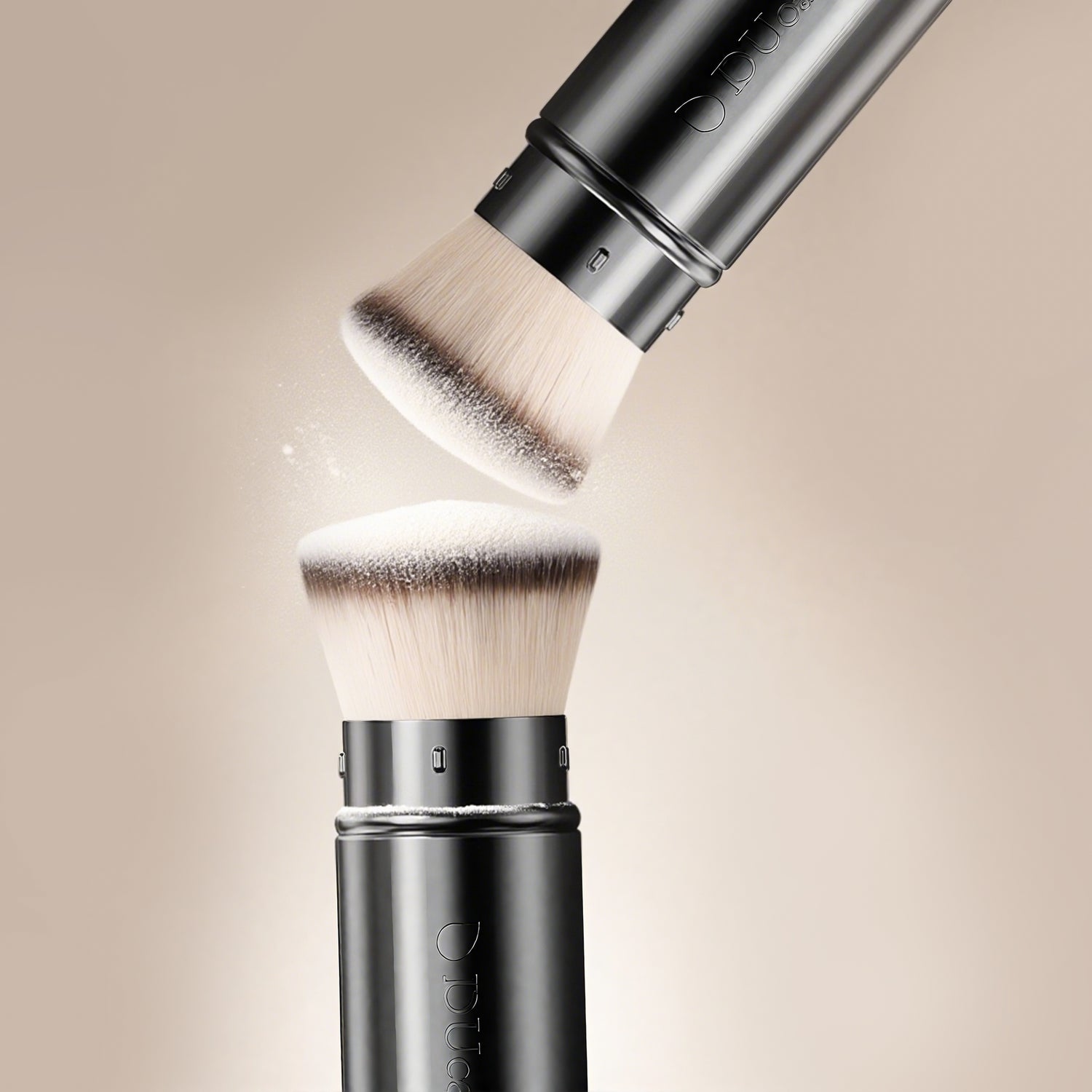 Flat Top Retractable Kabuki Foundation Brush