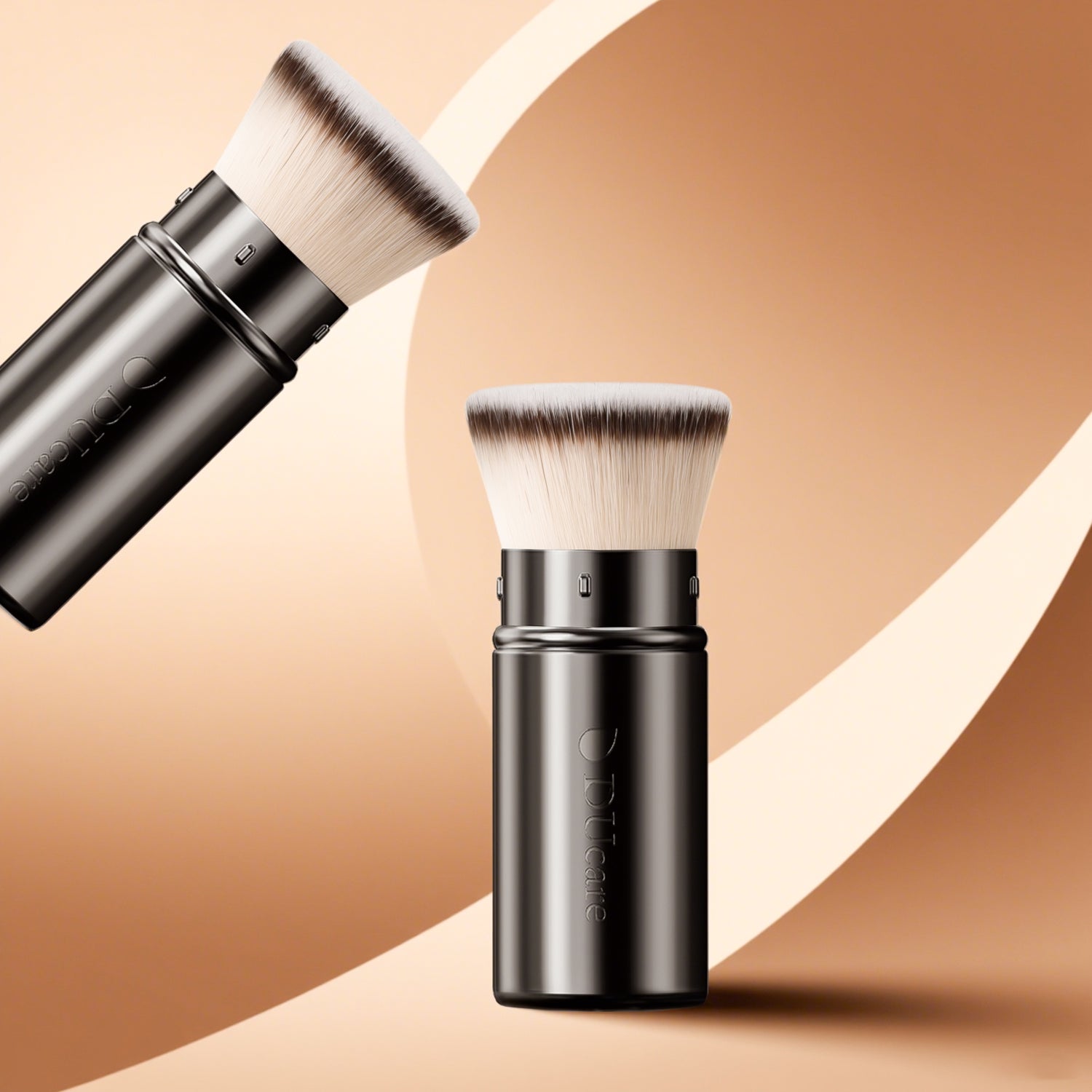 Flat Top Retractable Kabuki Foundation Brush