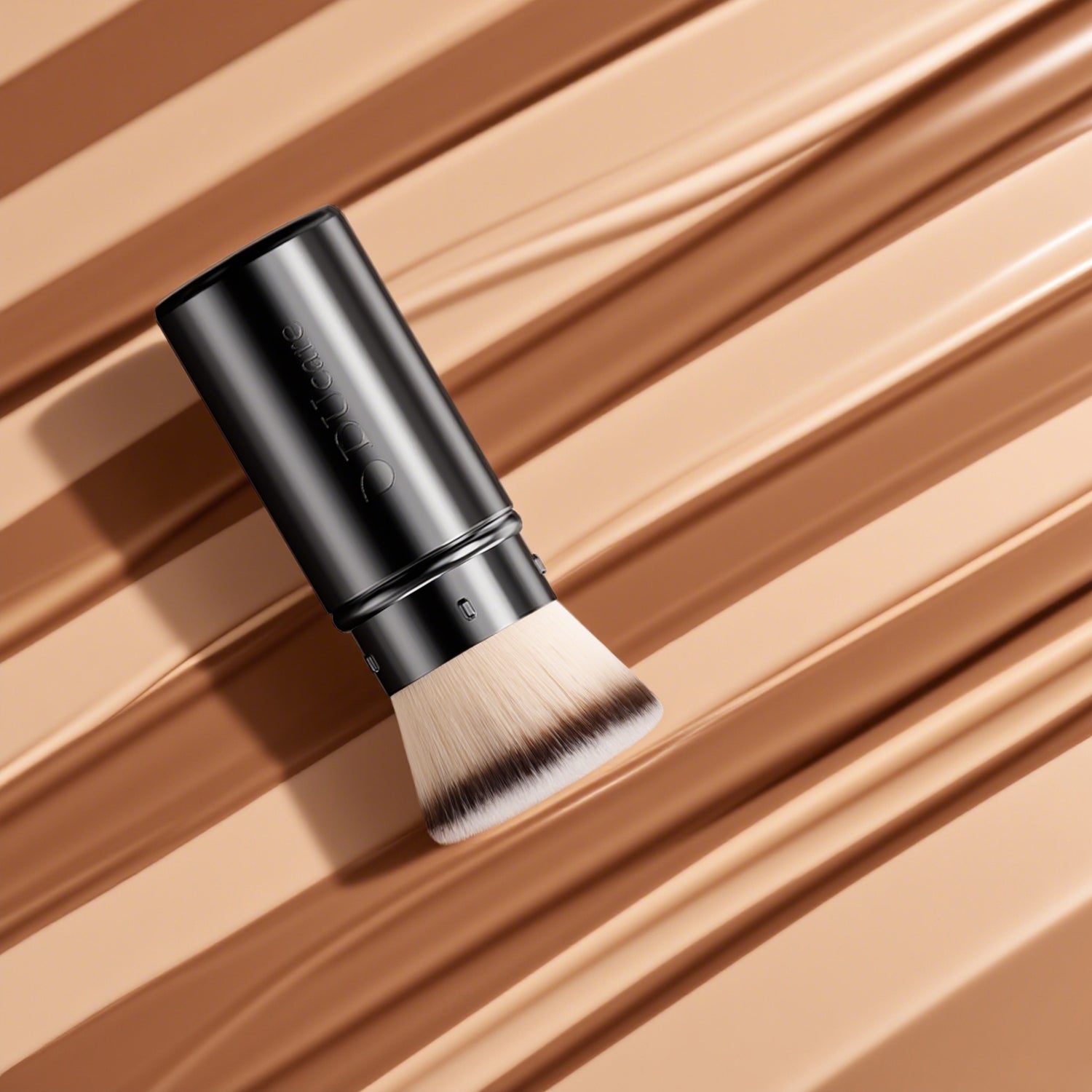 Flat Top Retractable Kabuki Foundation Brush