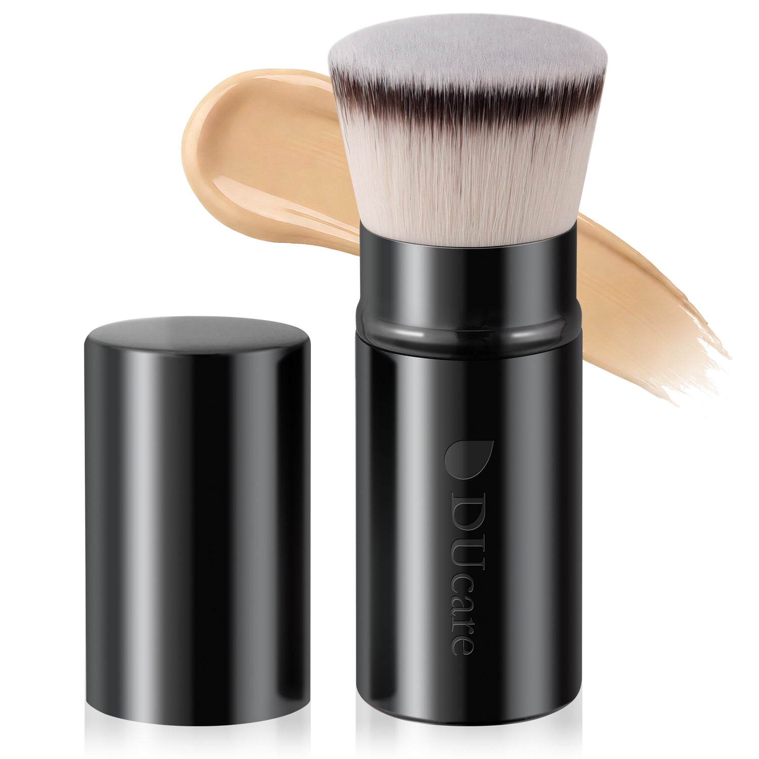 Flat Top Retractable Kabuki Foundation Brush
