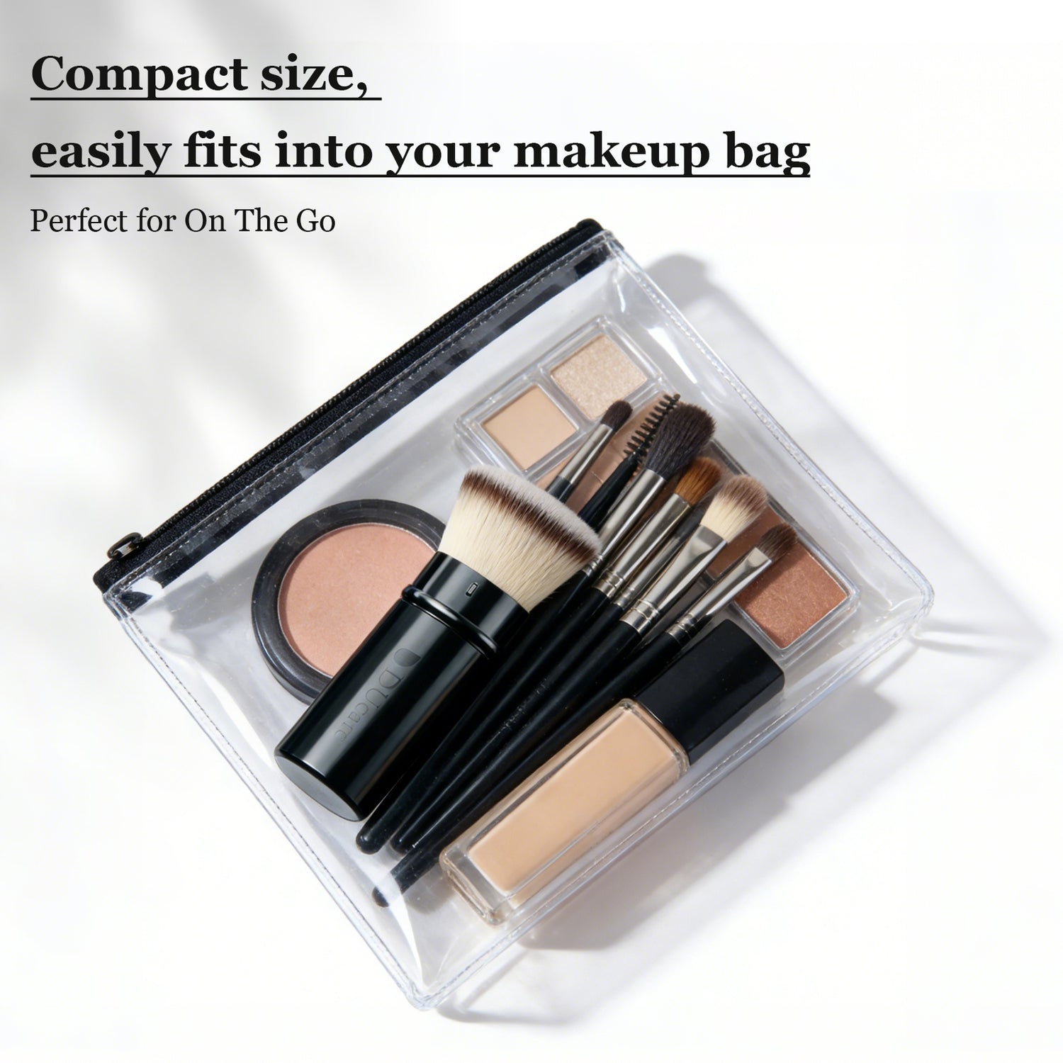 Flat Top Retractable Kabuki Foundation Brush