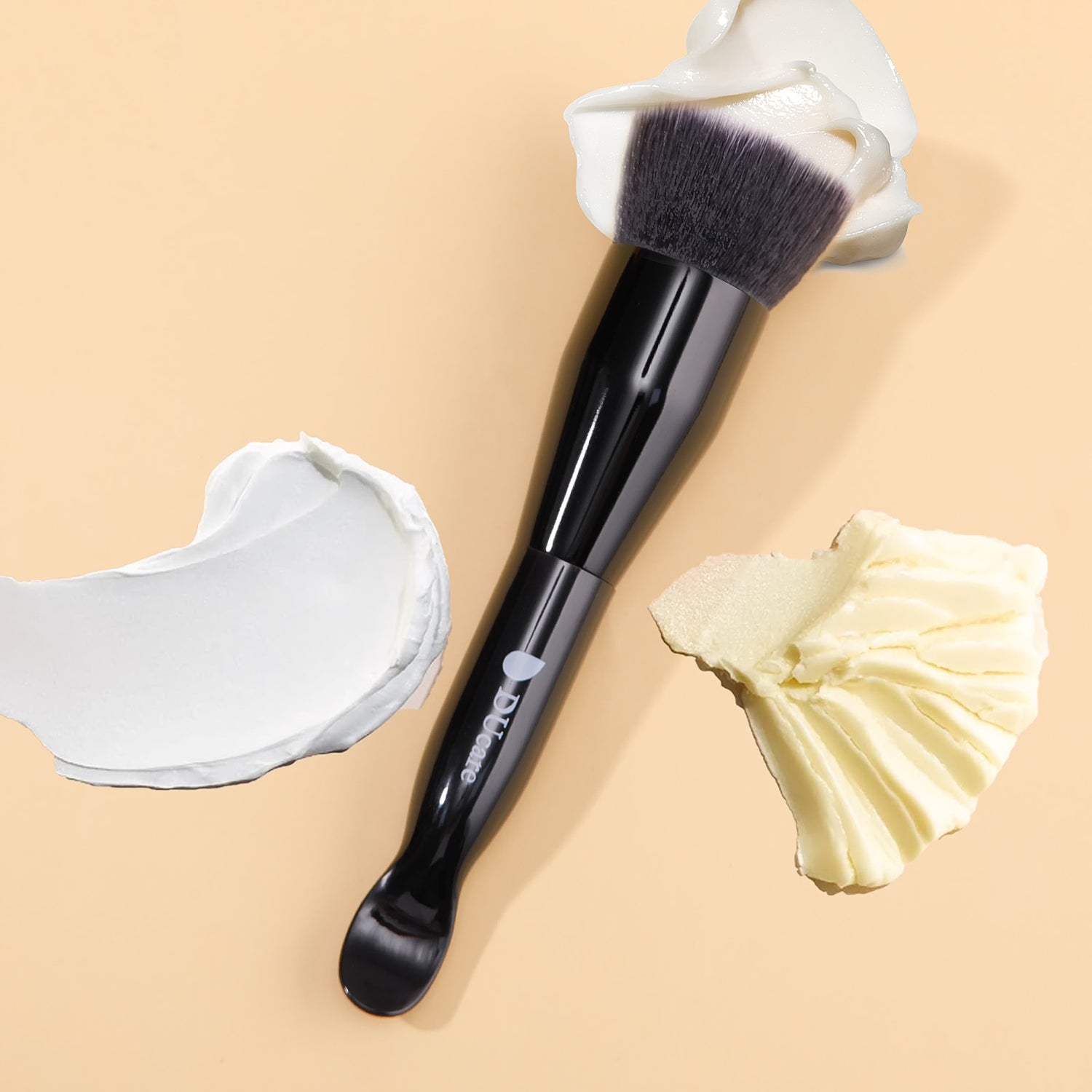 DUcare Double-Ended Foundation Brush & Digging Spoon