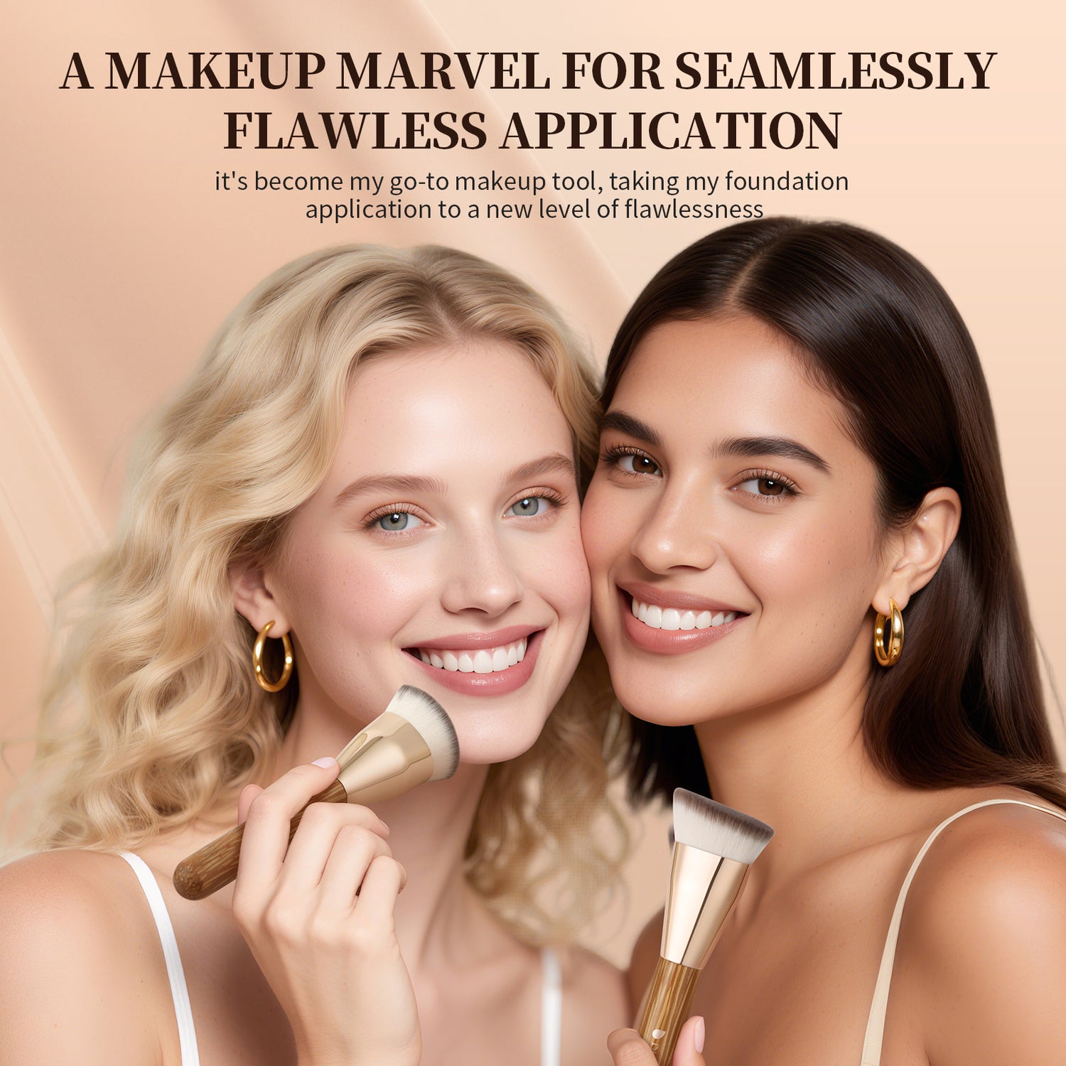 DUcare Water Drop Foundation Brush