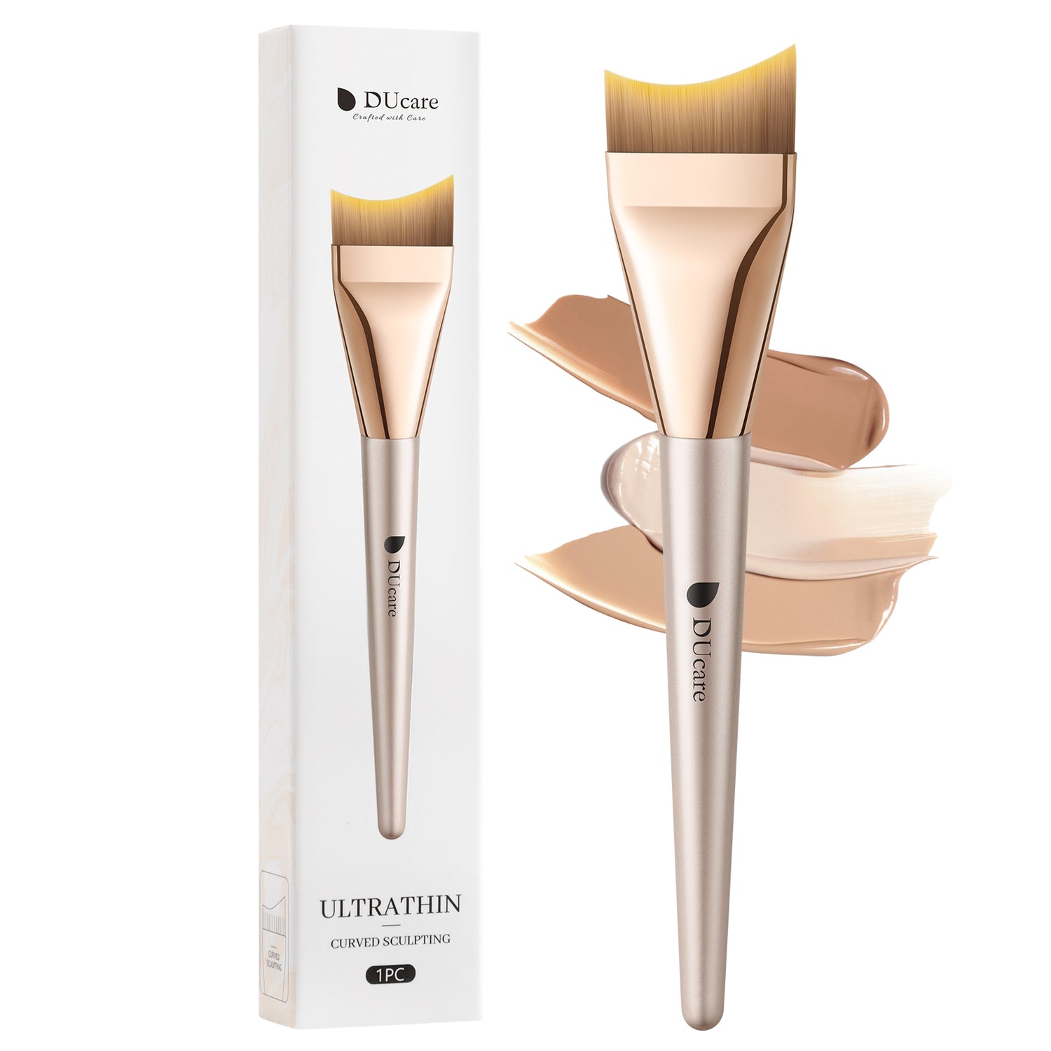 Docolor Unique Fishtail Ultrathin Foundation Brush