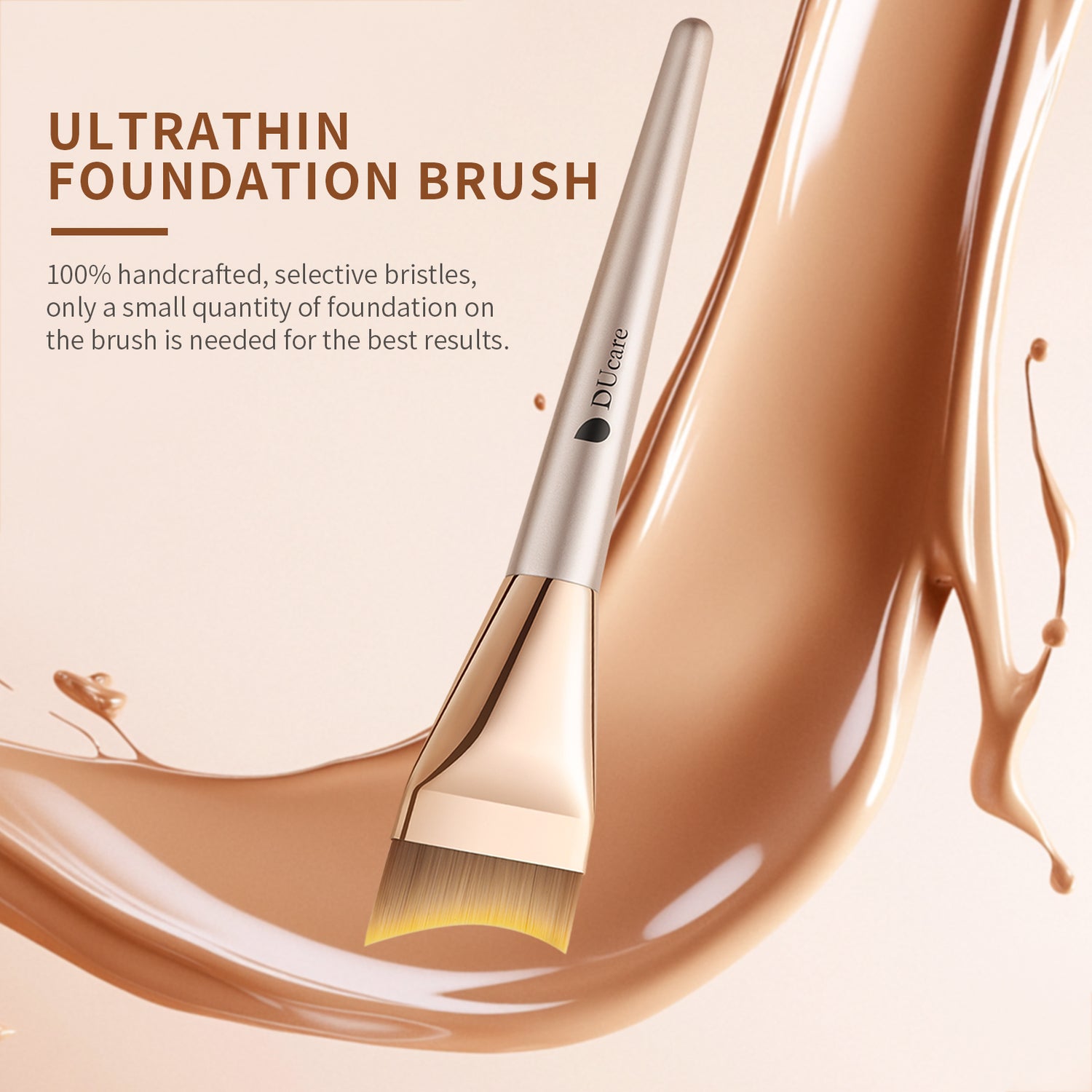 Docolor Unique Fishtail Ultrathin Foundation Brush