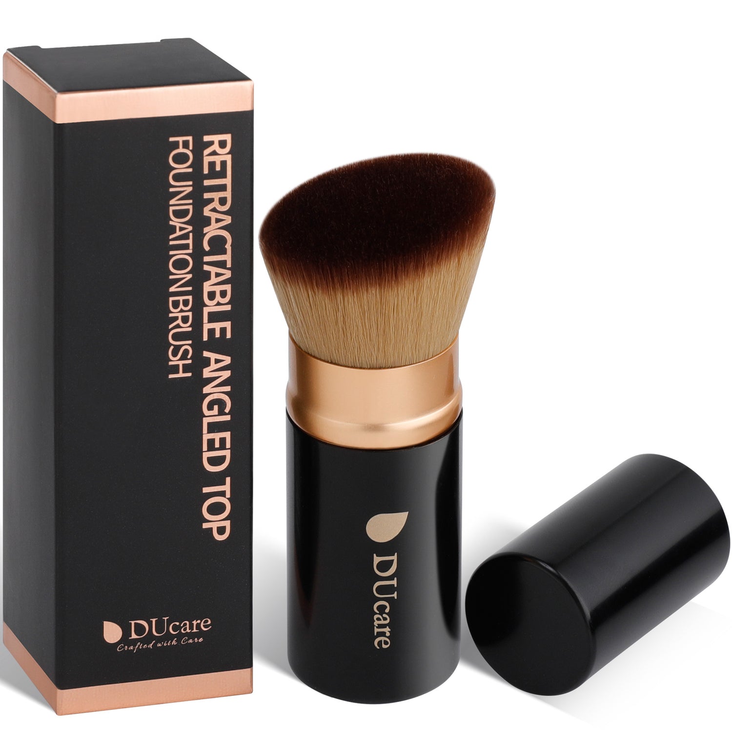 Flat Top Retractable Kabuki Foundation Brush