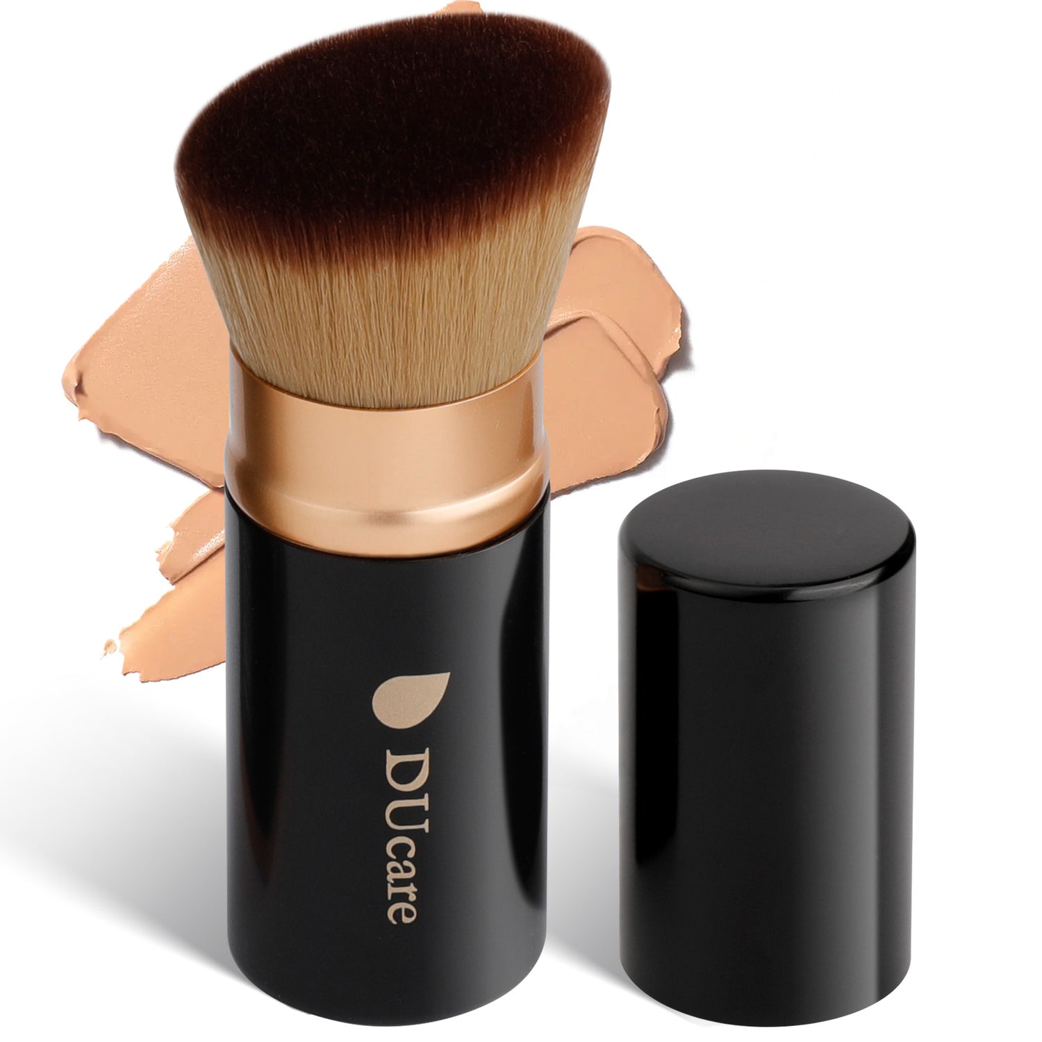 Flat Top Retractable Kabuki Foundation Brush