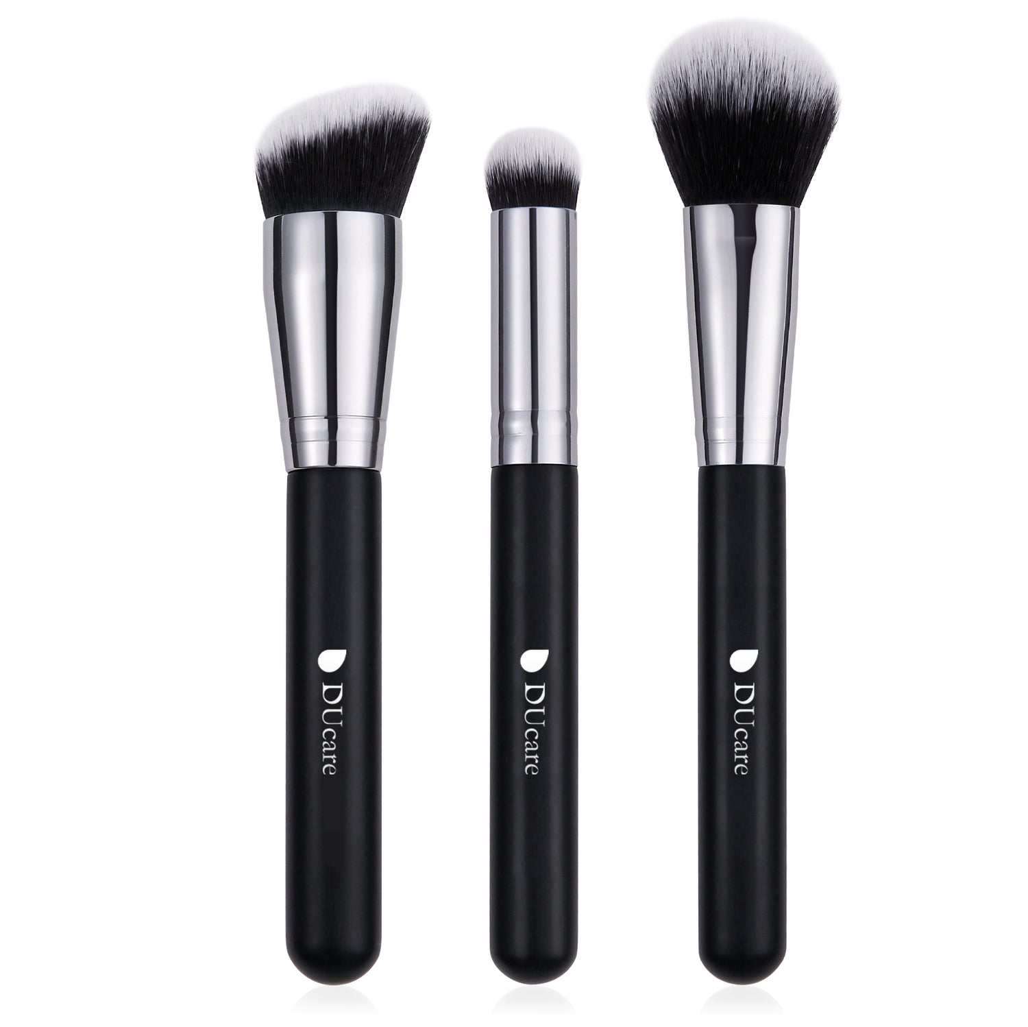Panda Black & White Daily Need 3-Piece Face Brush Set