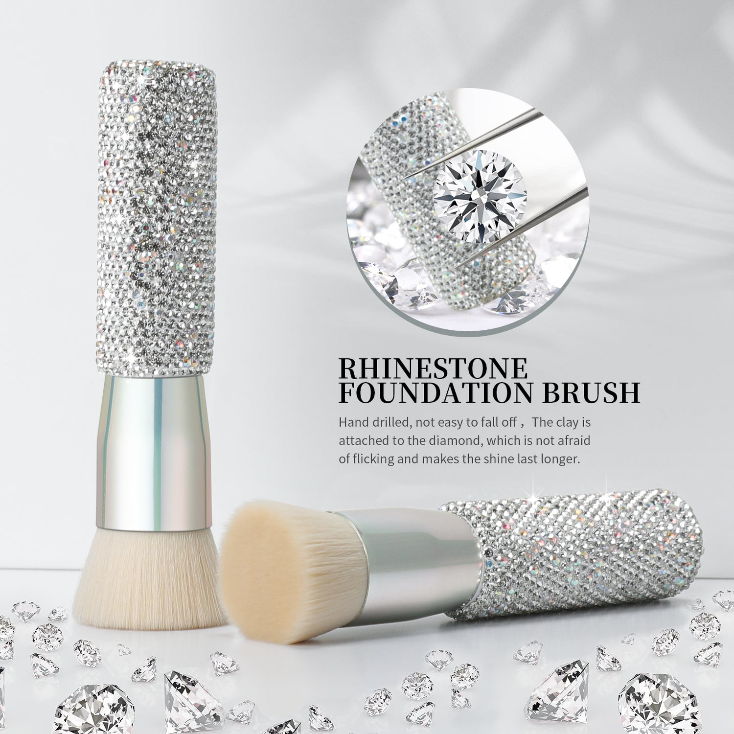 DIAMOND- Flat Foundation Brush