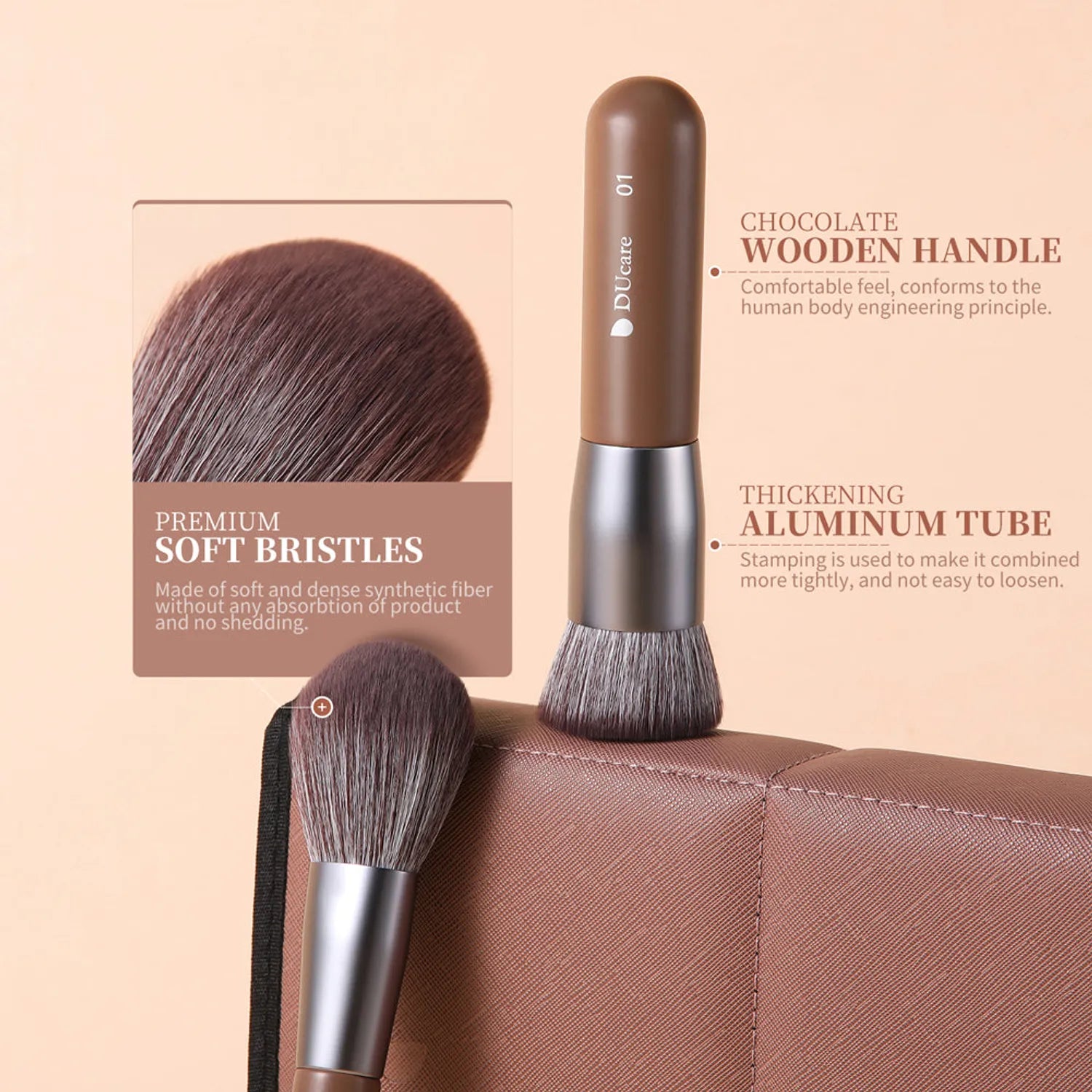 Panda Luxury Pro Artistry 31-Piece Face & Eye Brush Set
