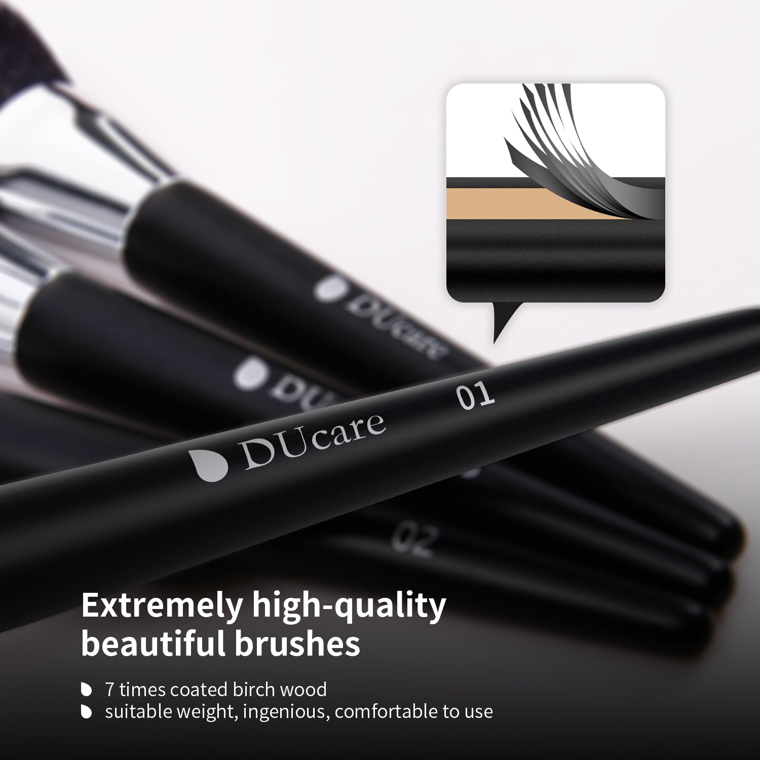 Panda Luxury Pro Artistry 31-Piece Face & Eye Brush Set