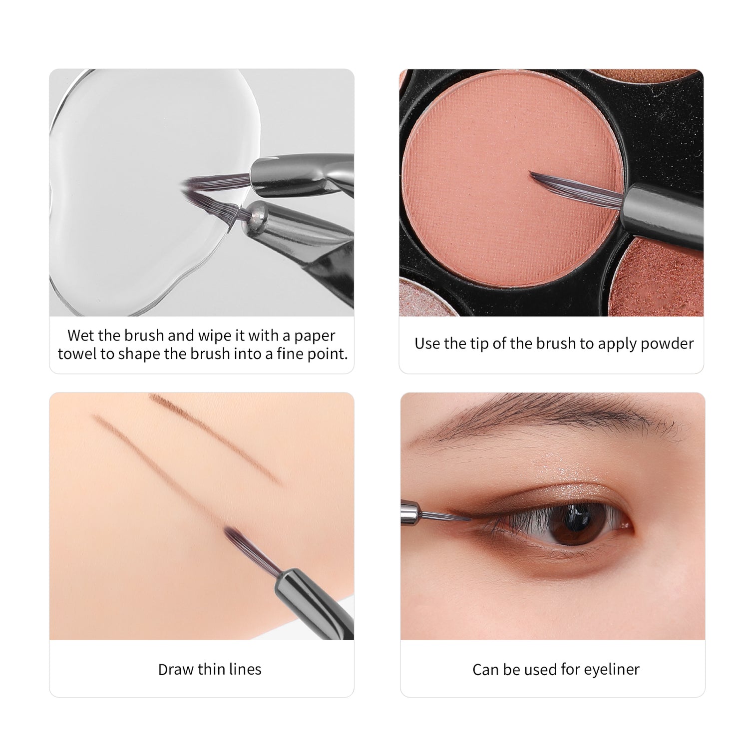 Angled Eyeliner Brush-V04