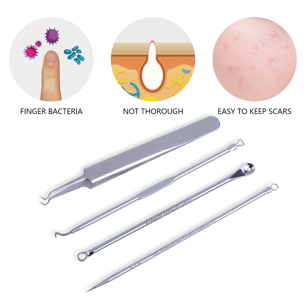 Makeup Pro Stainless Steel Tweezers Set (9PCS/4PCS)