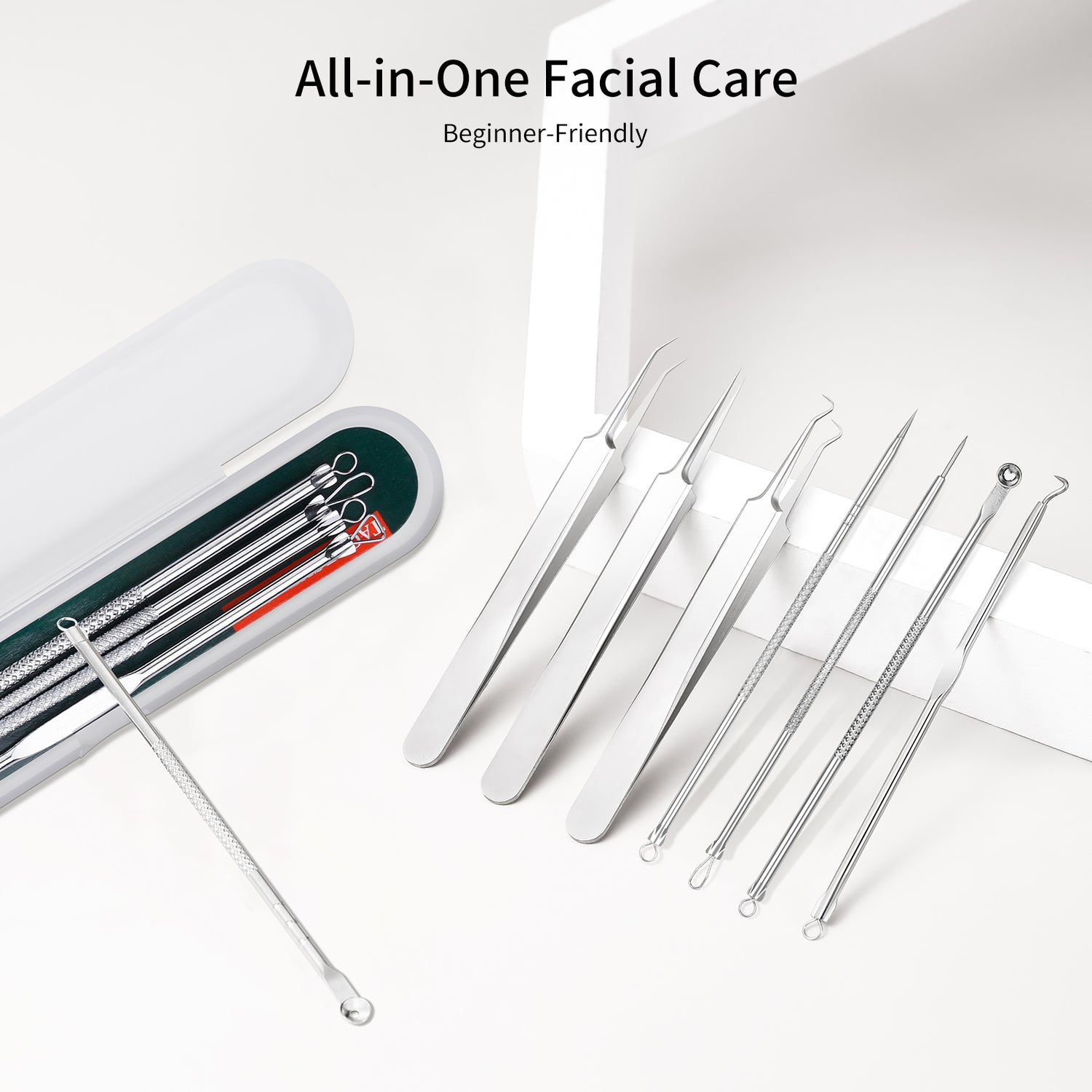 Makeup Pro Stainless Steel Tweezers Set (9PCS/4PCS)