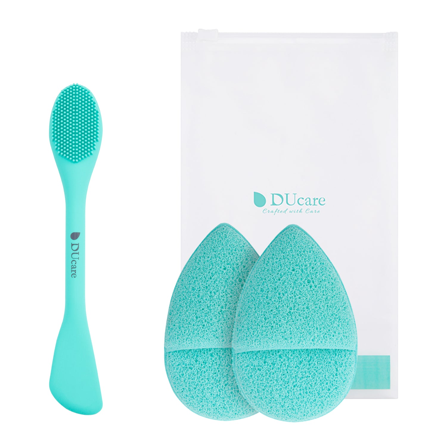 Daily Skin Care Silicone Face Mask Brush Set (3PC)