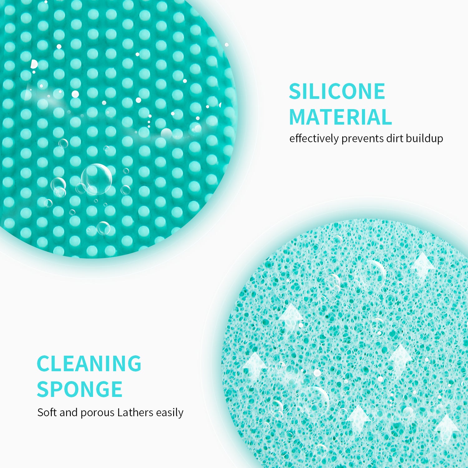 Daily Skin Care Silicone Face Mask Brush Set (3PC)