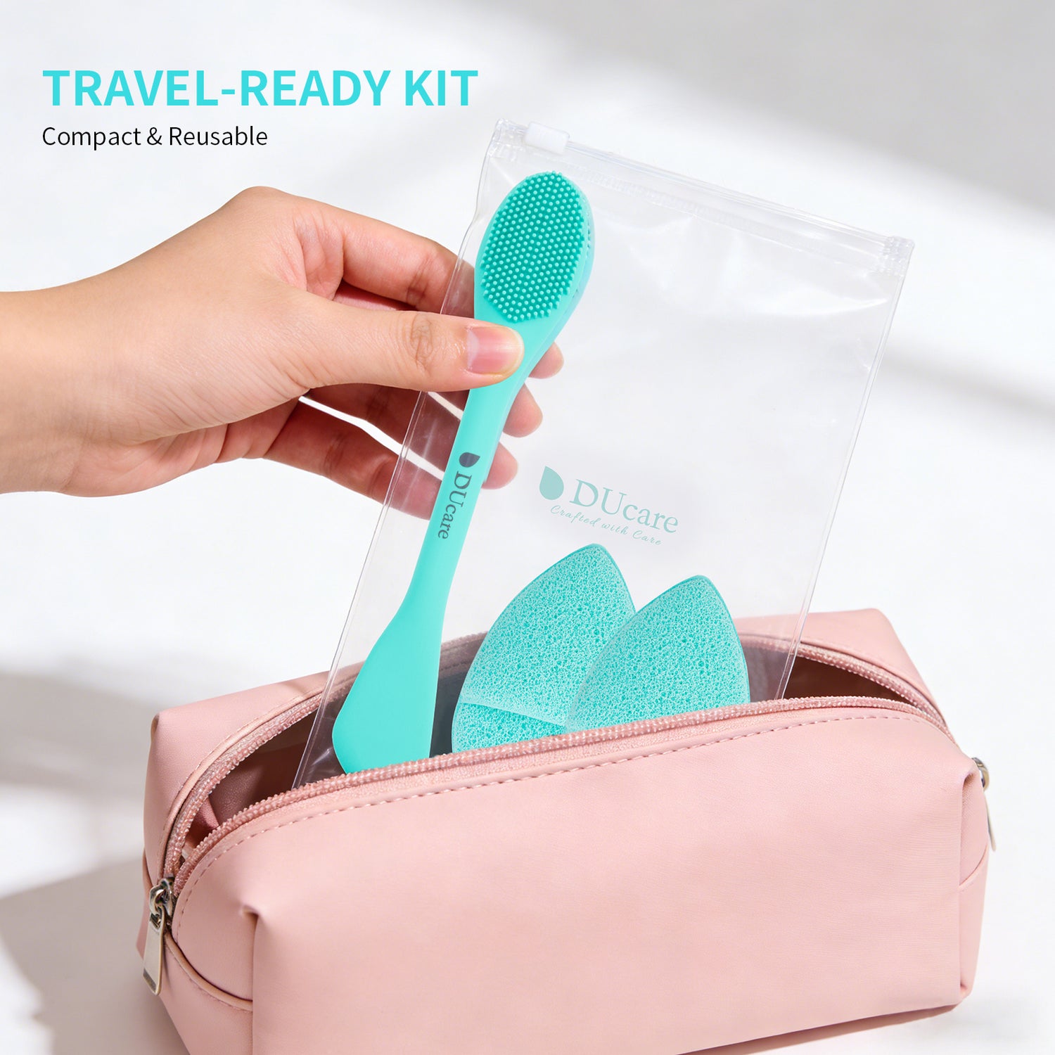 Daily Skin Care Silicone Face Mask Brush Set (3PC)