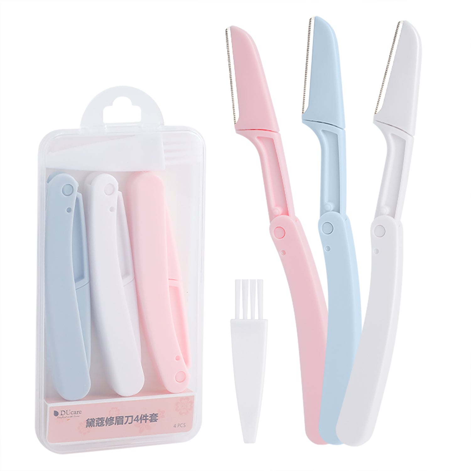 4-Piece Eyebrow Razor Kit