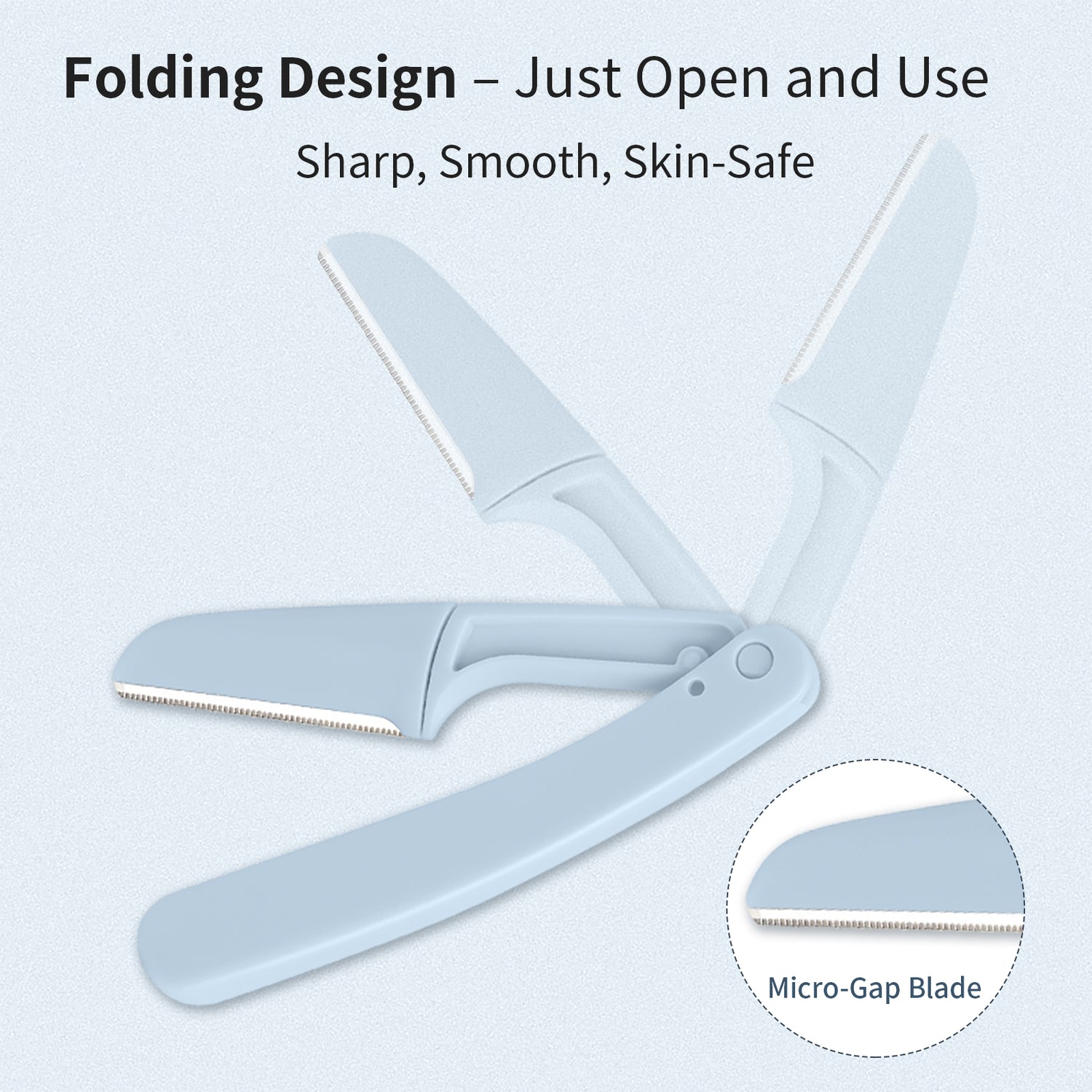 4-Piece Eyebrow Razor Kit