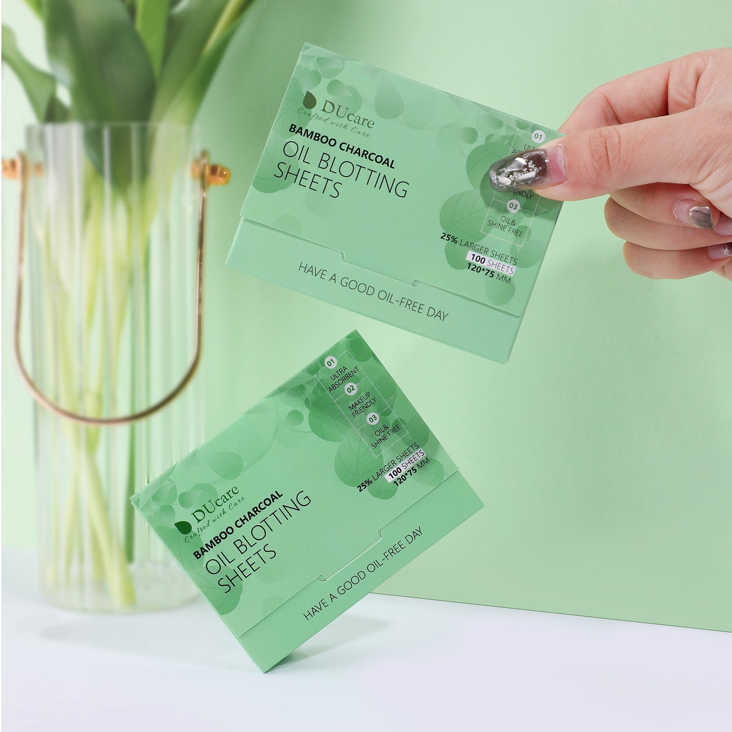 DUcare Bamboo Charcoal Oil Absorbing Sheets