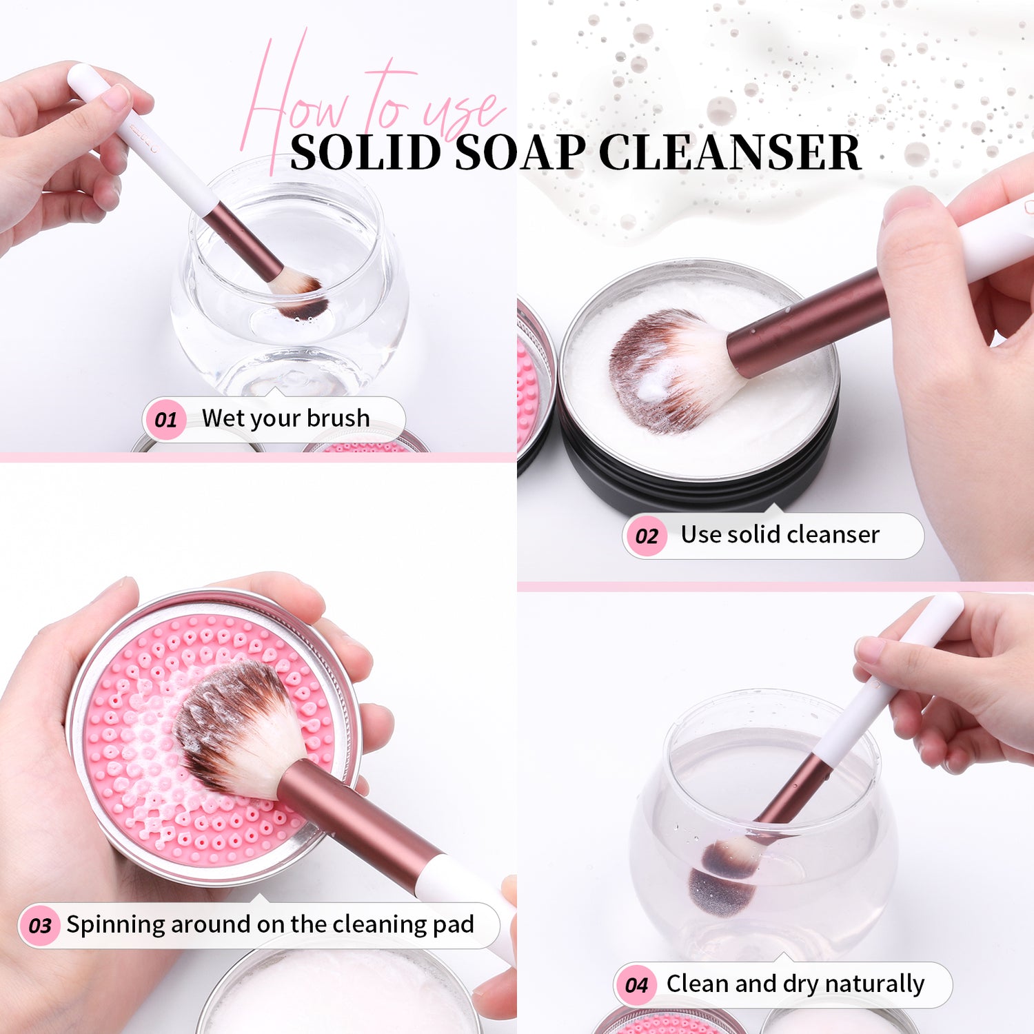 DUcare Solid Soap Brush Cleaner
