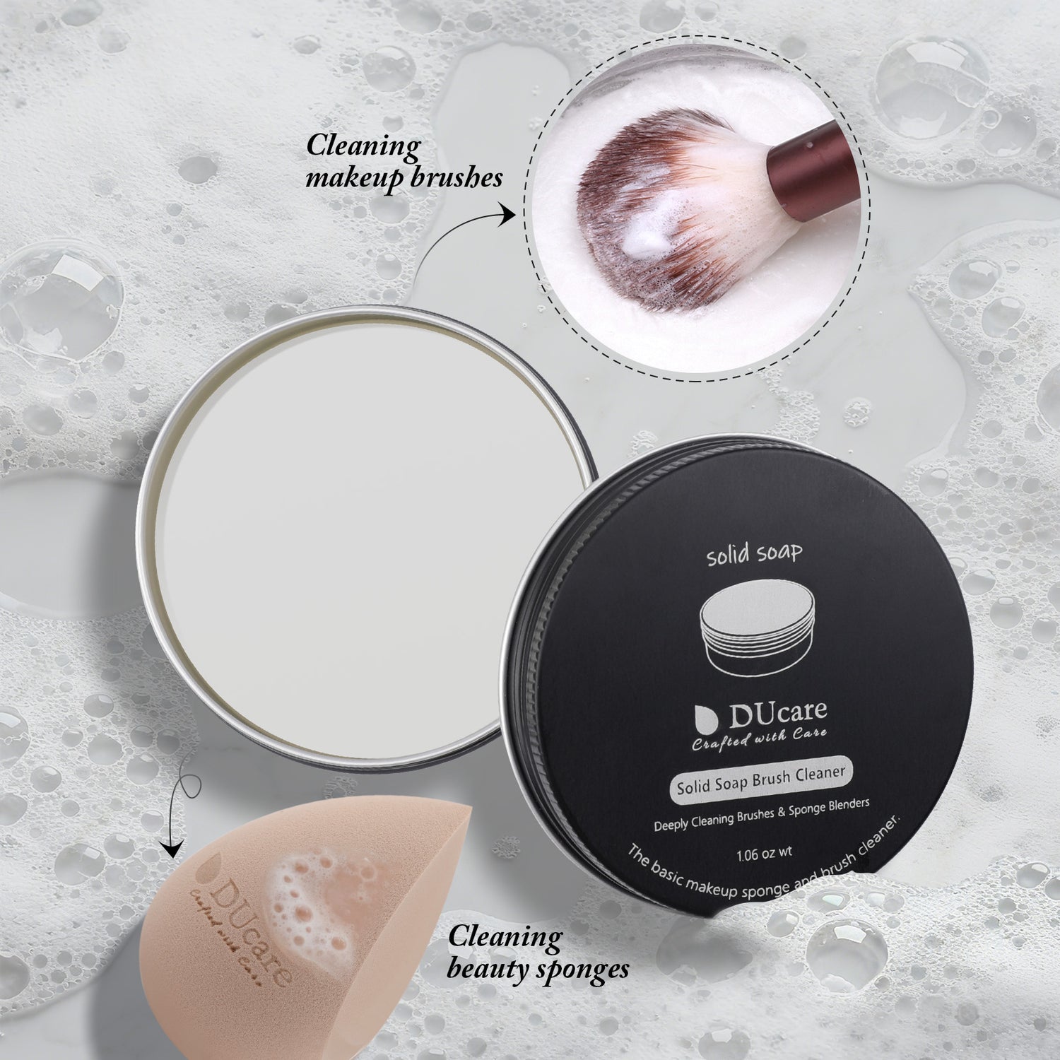DUcare Solid Soap Brush Cleaner