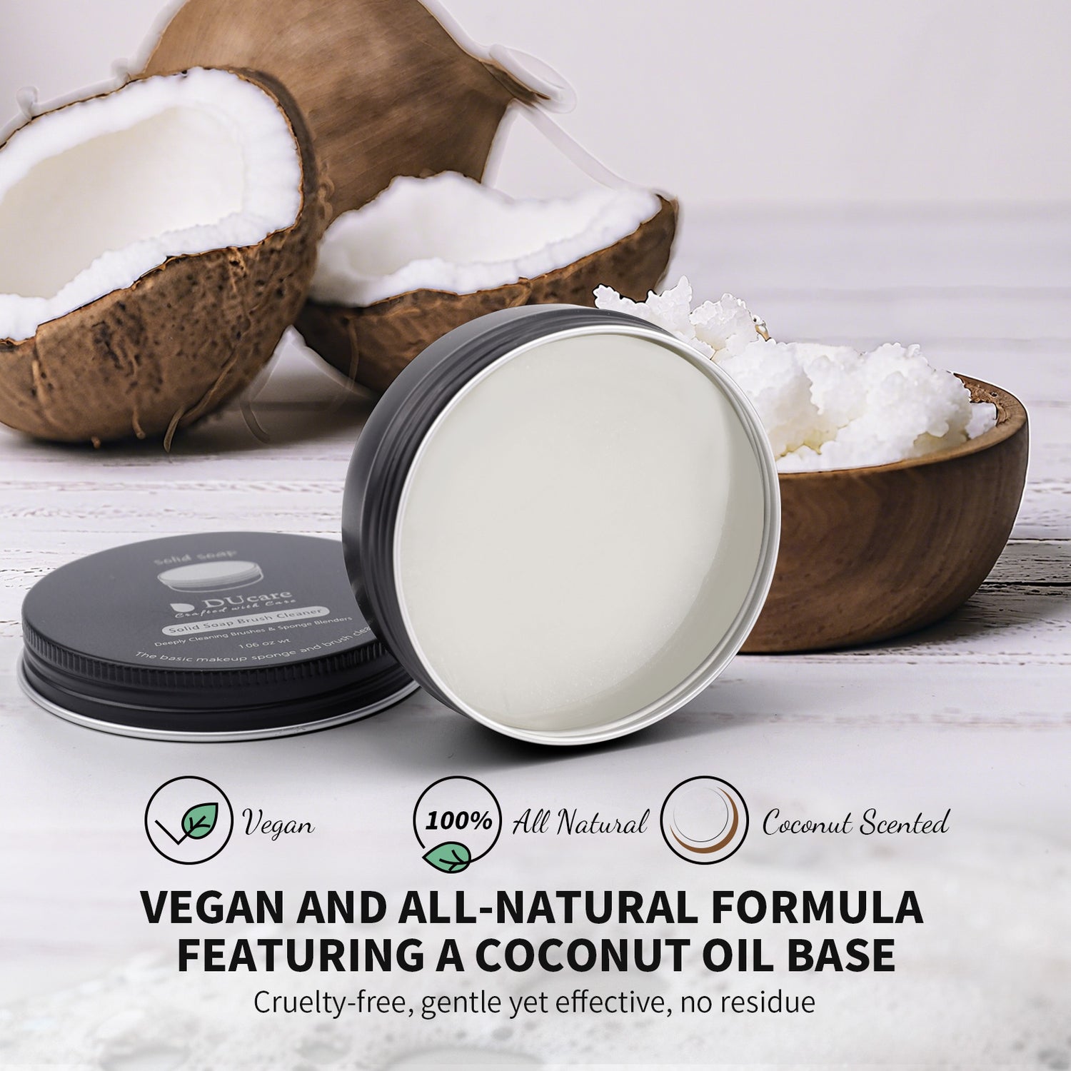 DUcare Solid Soap Brush Cleaner