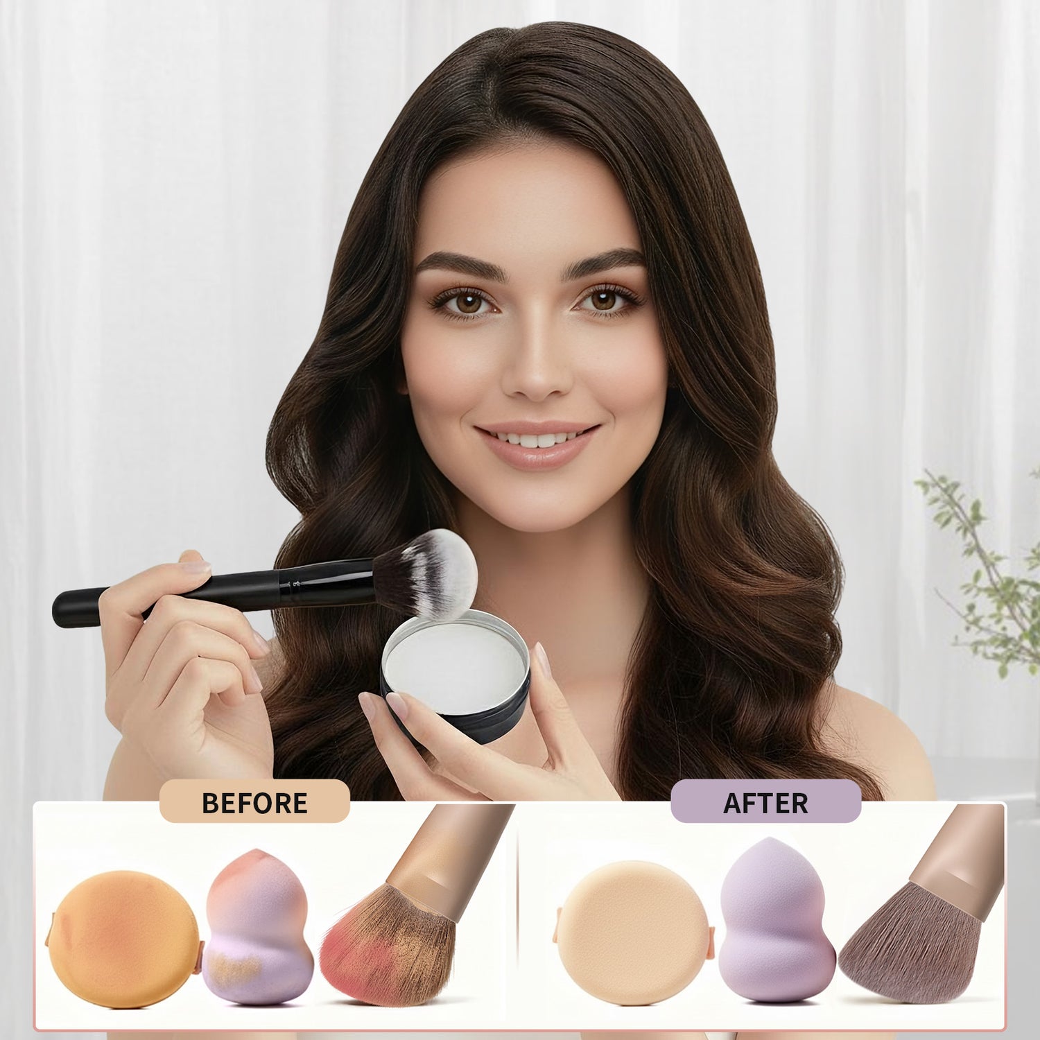 DUcare Solid Soap Brush Cleaner