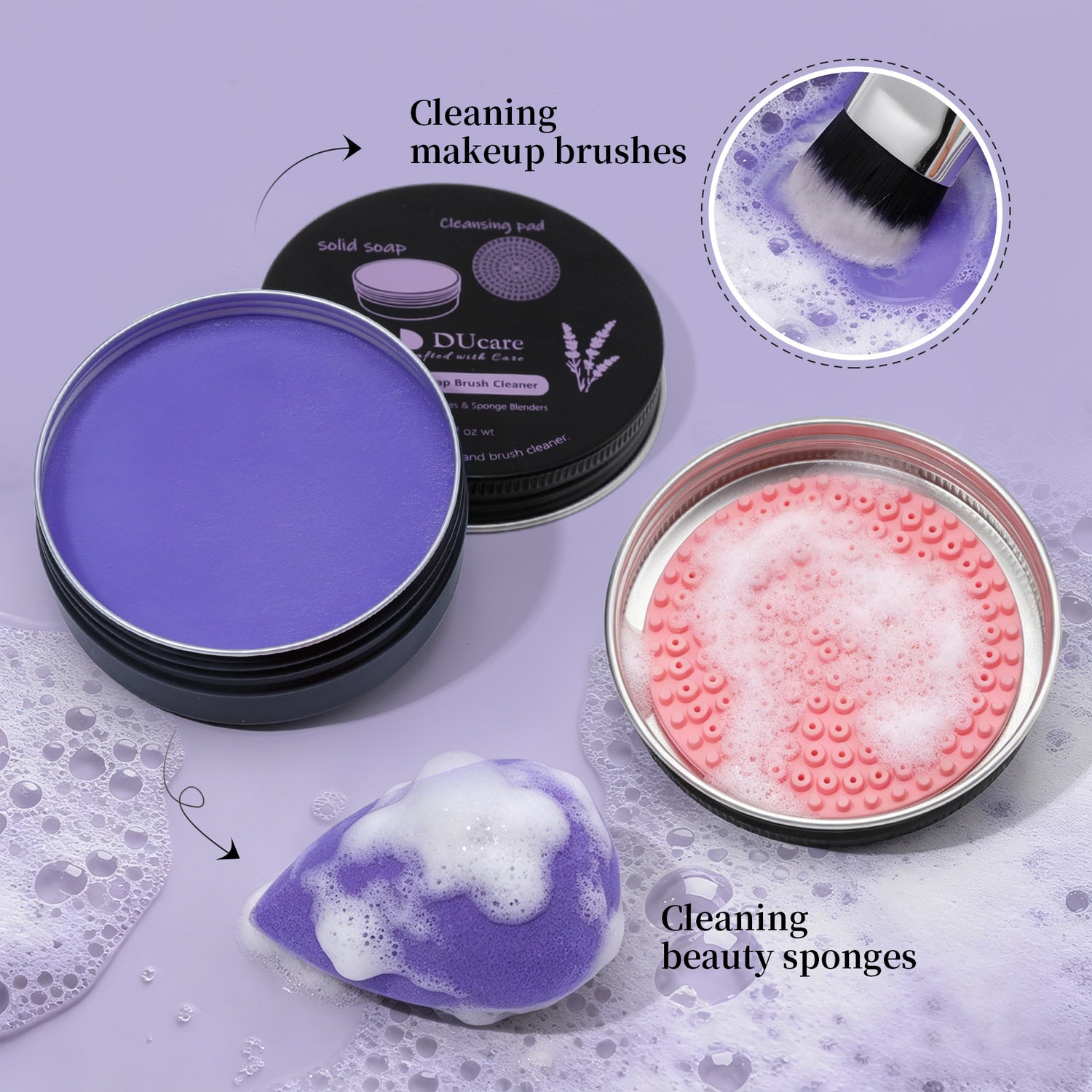DUcare Solid Soap Brush Cleaner