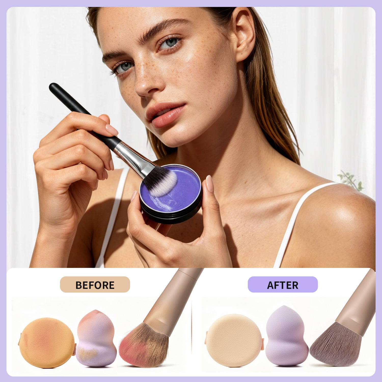 DUcare Solid Soap Brush Cleaner