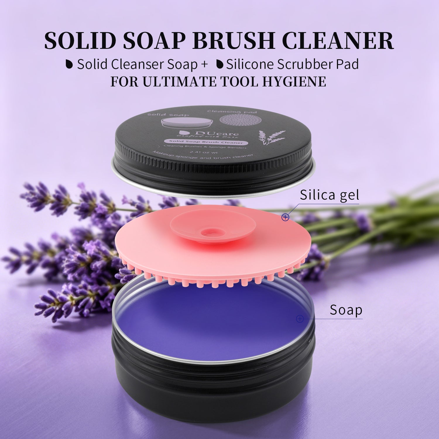DUcare Solid Soap Brush Cleaner