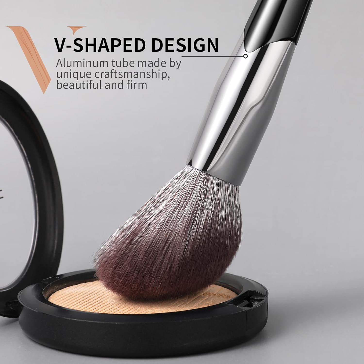 Custom V-Series DUcare Face & Eye Makeup Brush Set