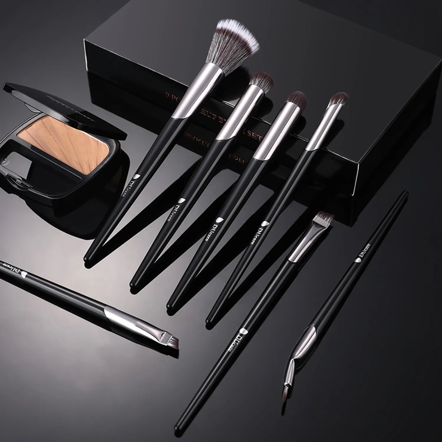 V-Series-9Pcs DUcare Makeup Brush Set